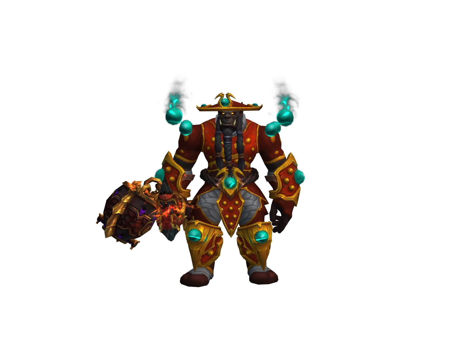 Khargron 3D character render