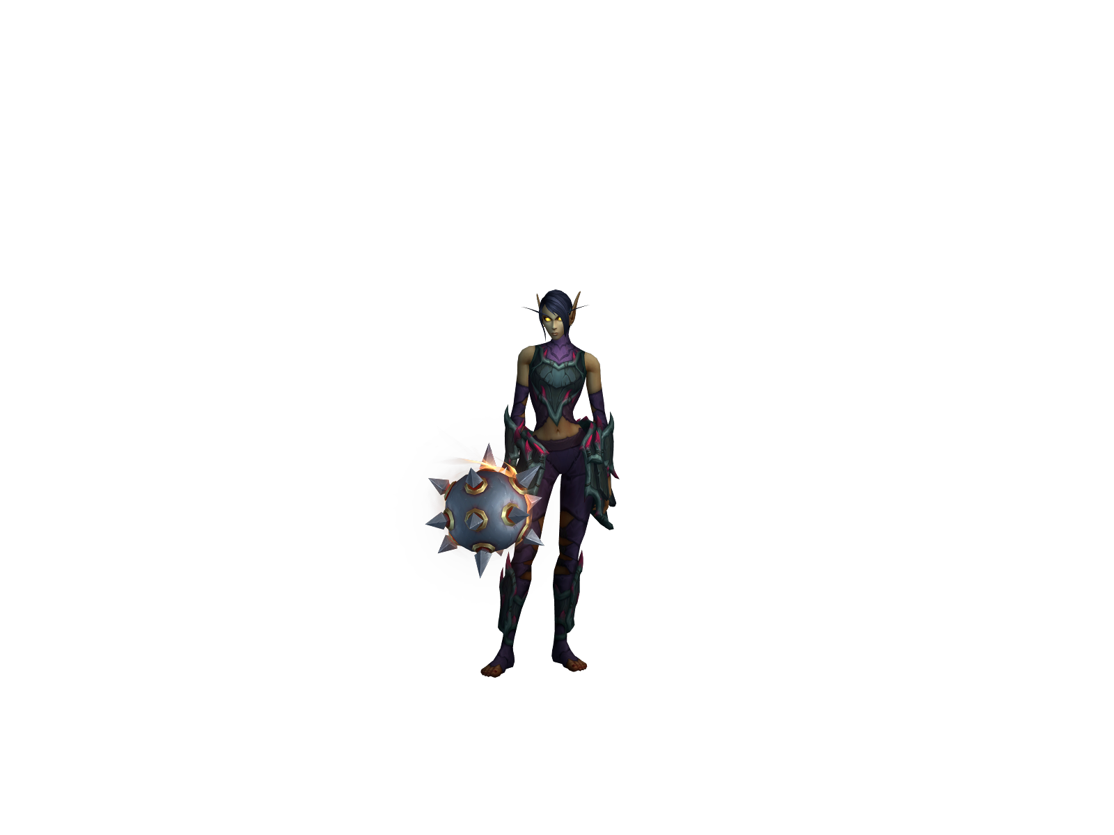 Azryal 3D character render
