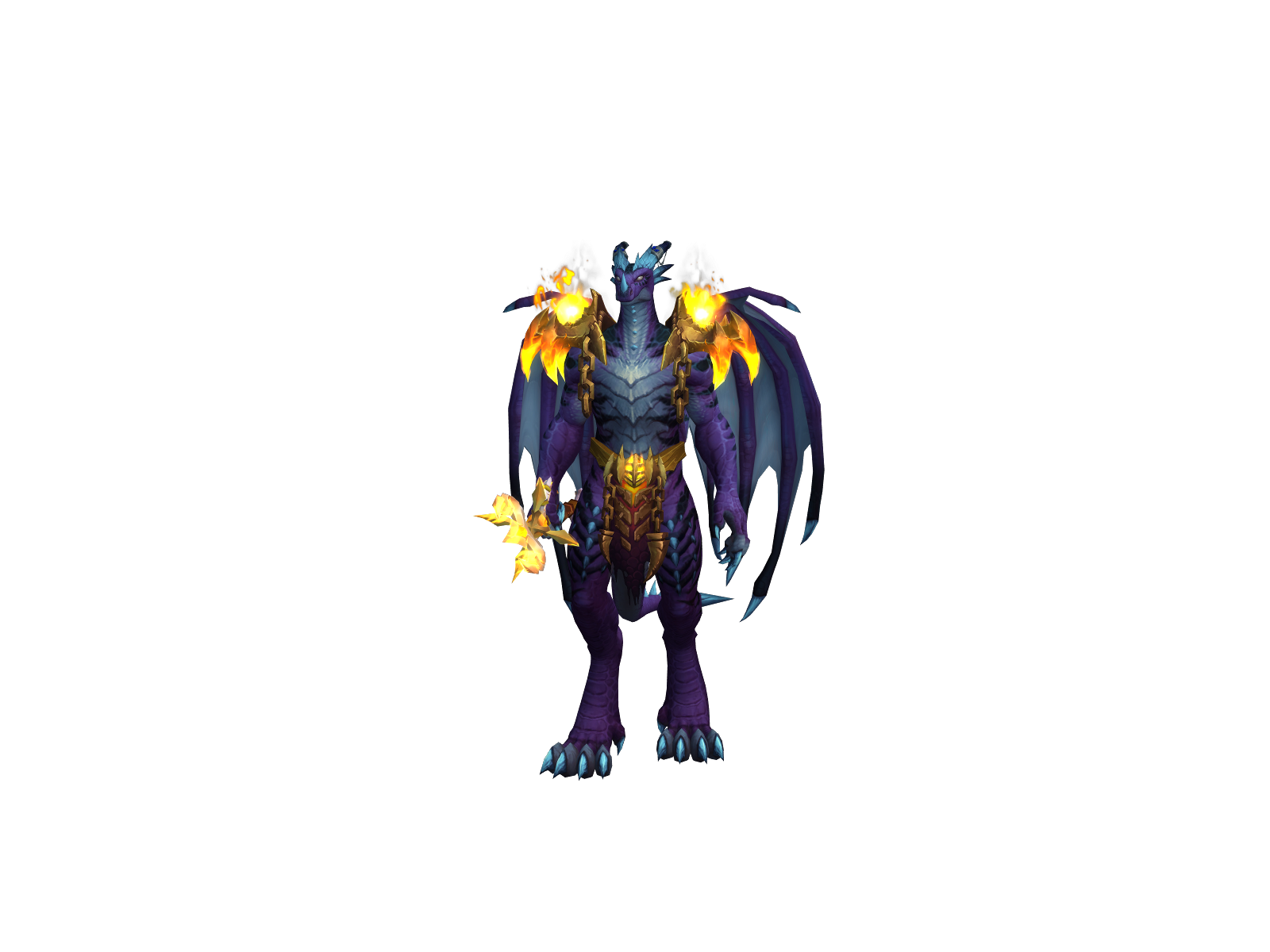 Draconz 3D character render