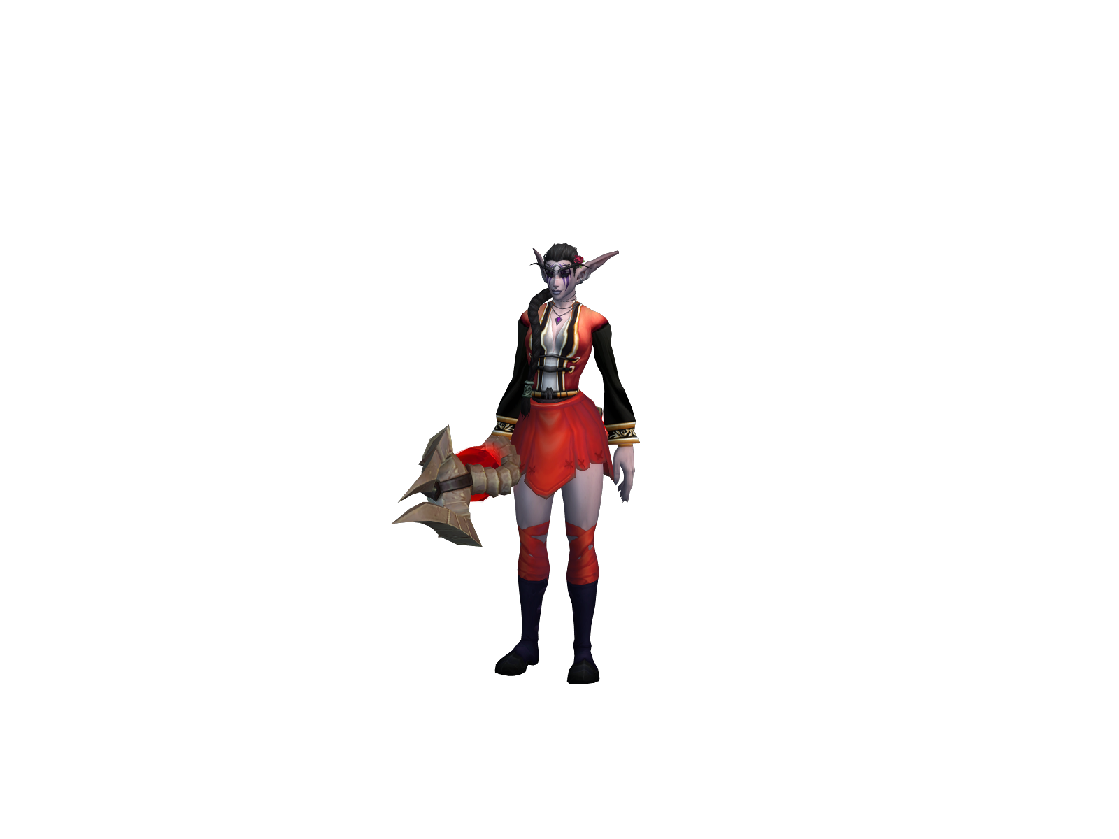 Samayah 3D character render