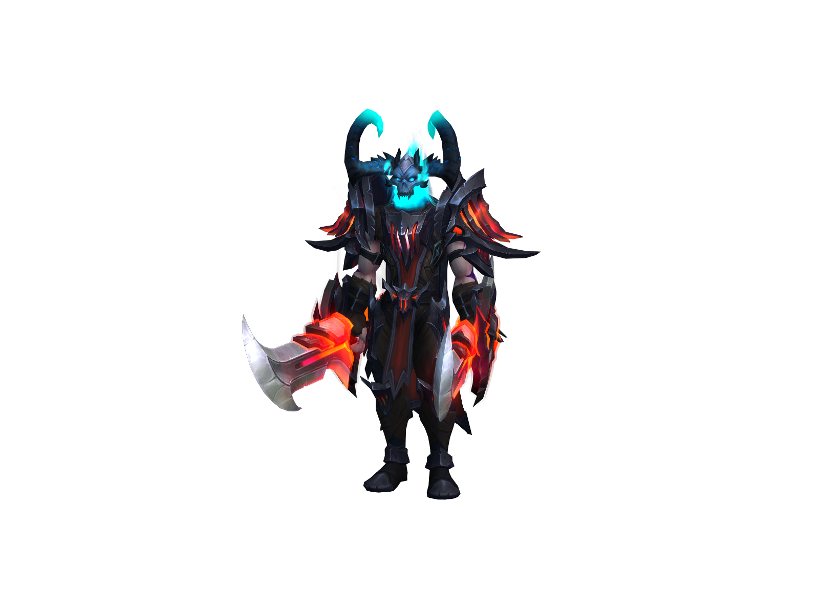 Demonchris 3D character render