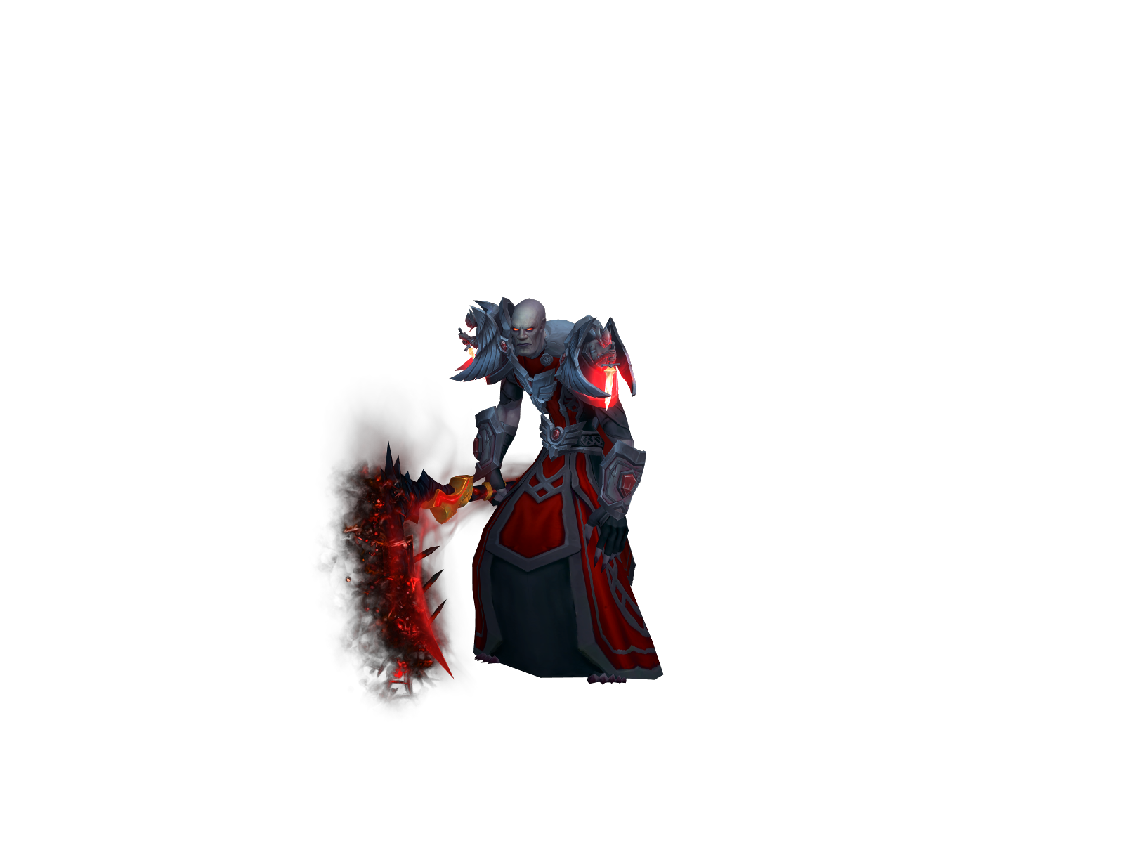 Veil 3D character render