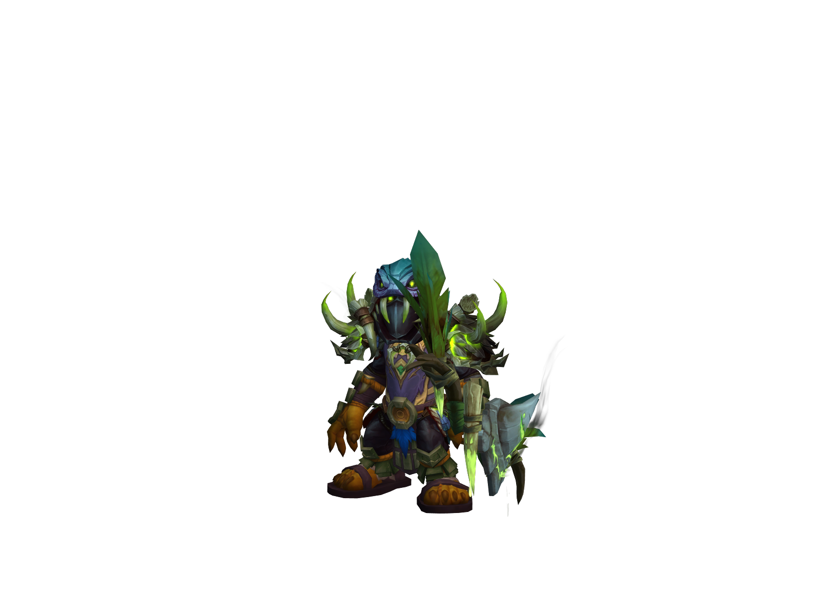 Malandrino 3D character render