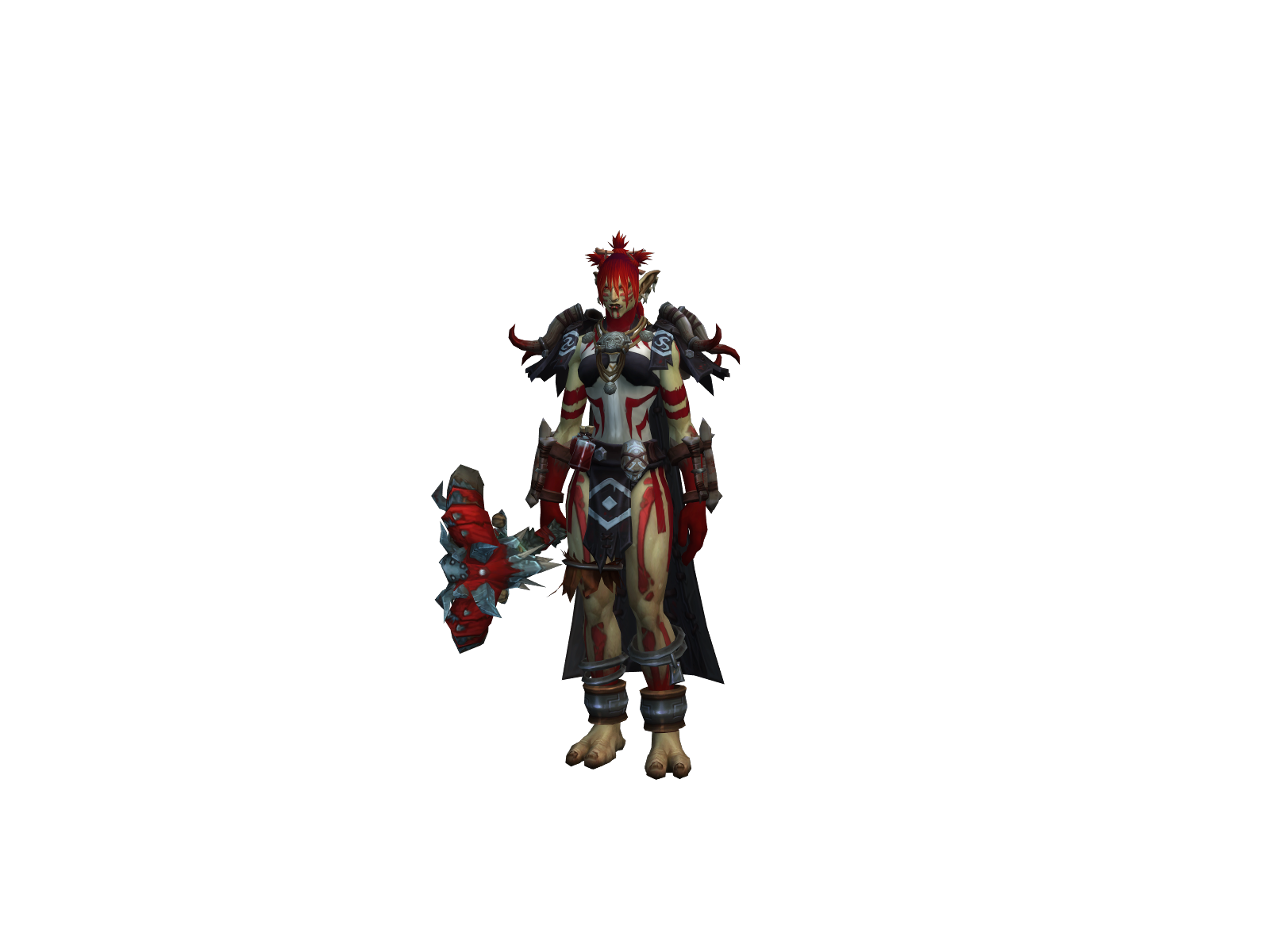 Feraltusk 3D character render
