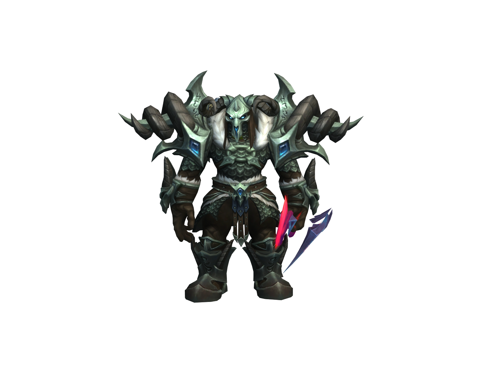 Donkerorcje 3D character render