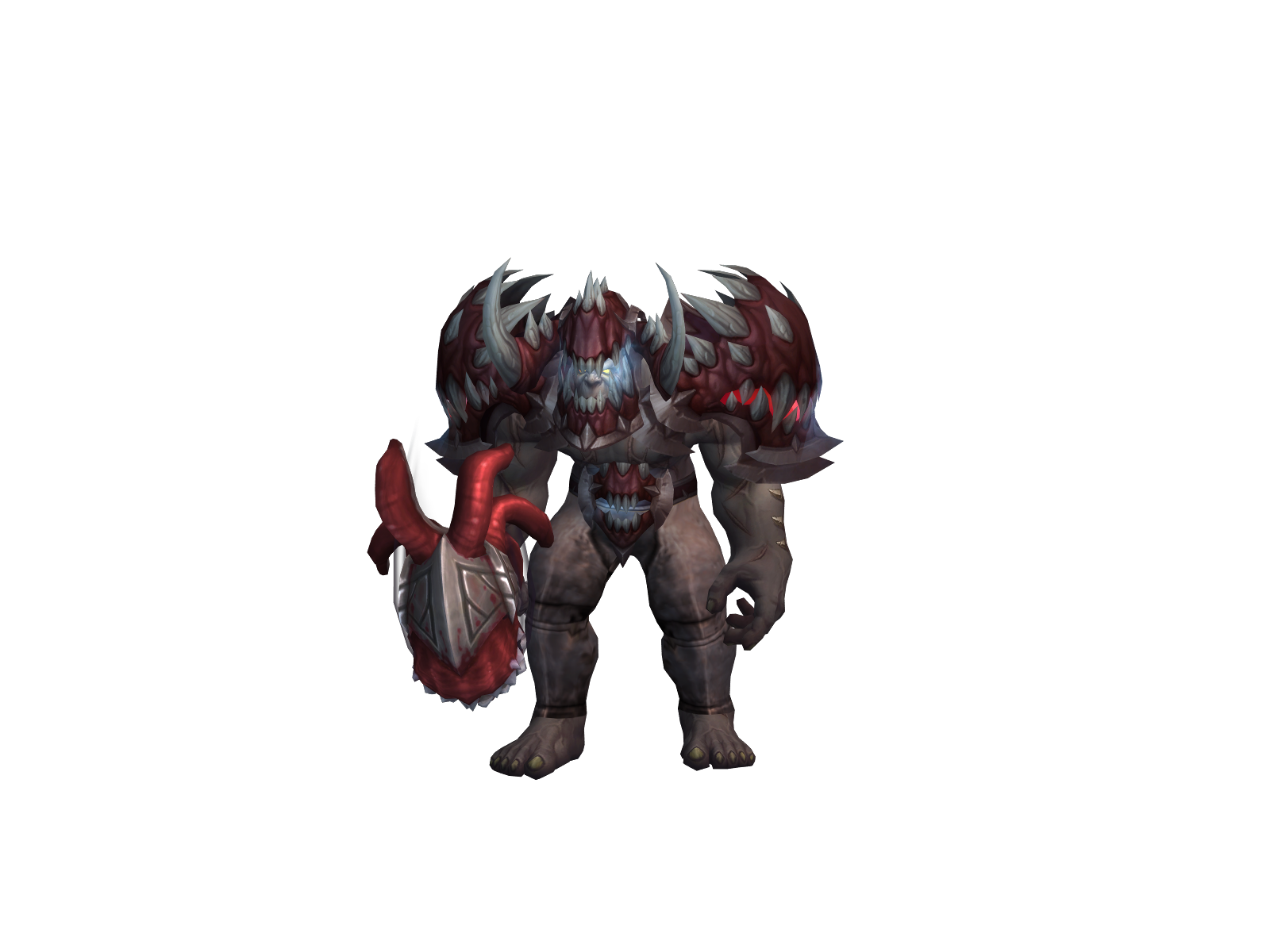 Ókrút 3D character render