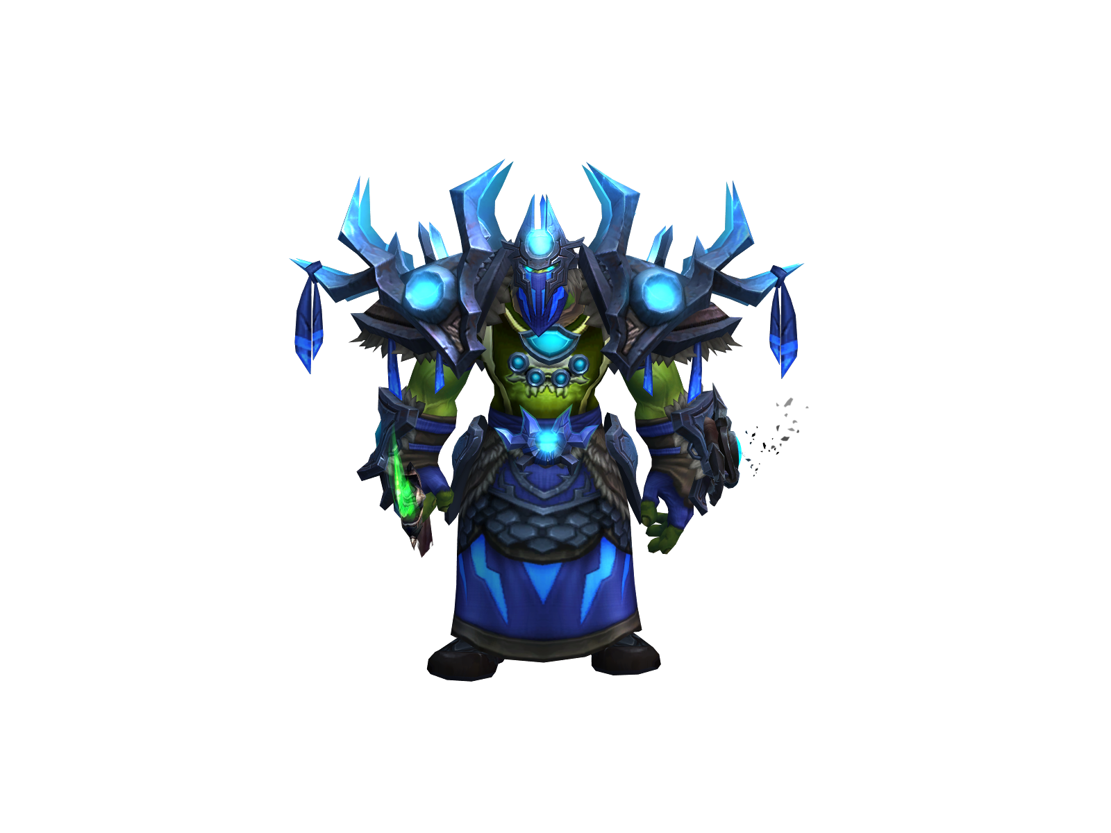 Armjävlar 3D character render