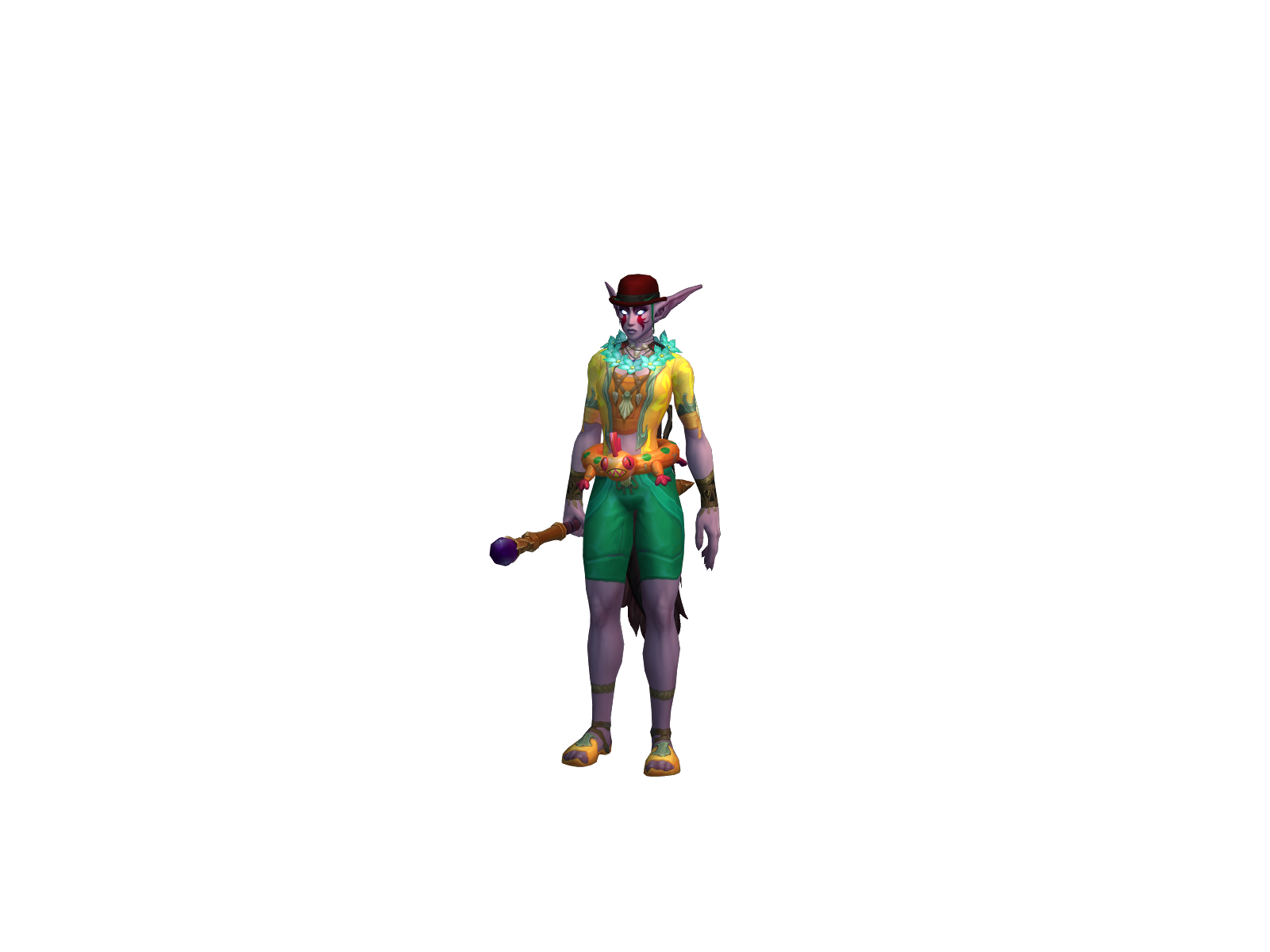 Bearbark 3D character render