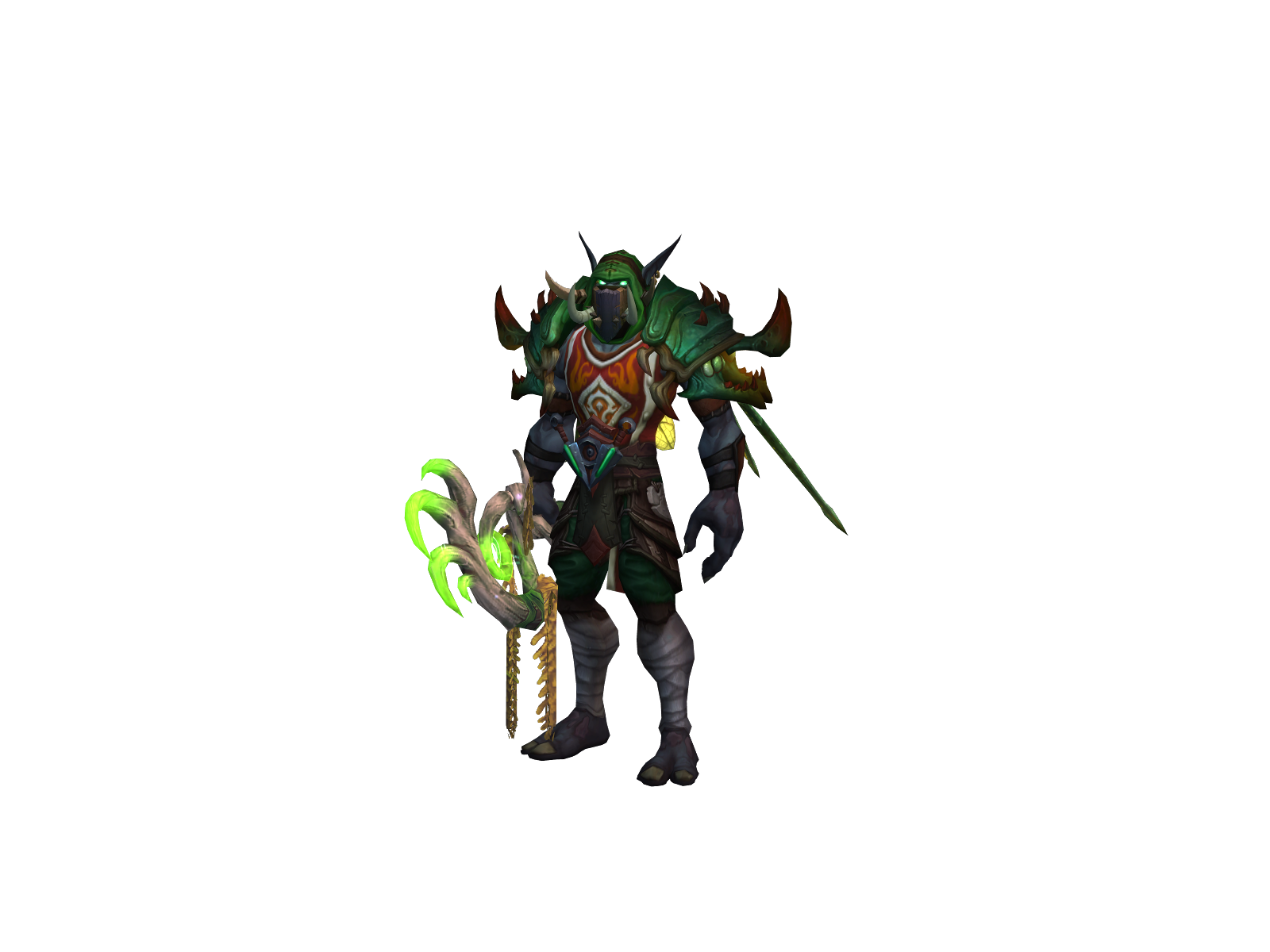 Abokelb 3D character render