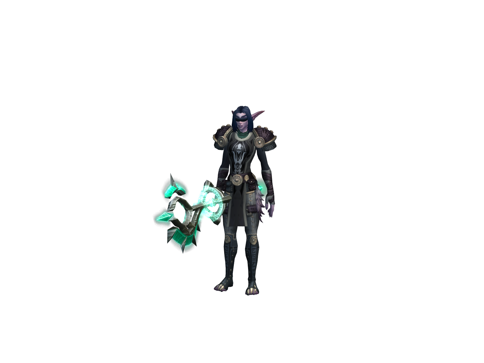 Daurex 3D character render