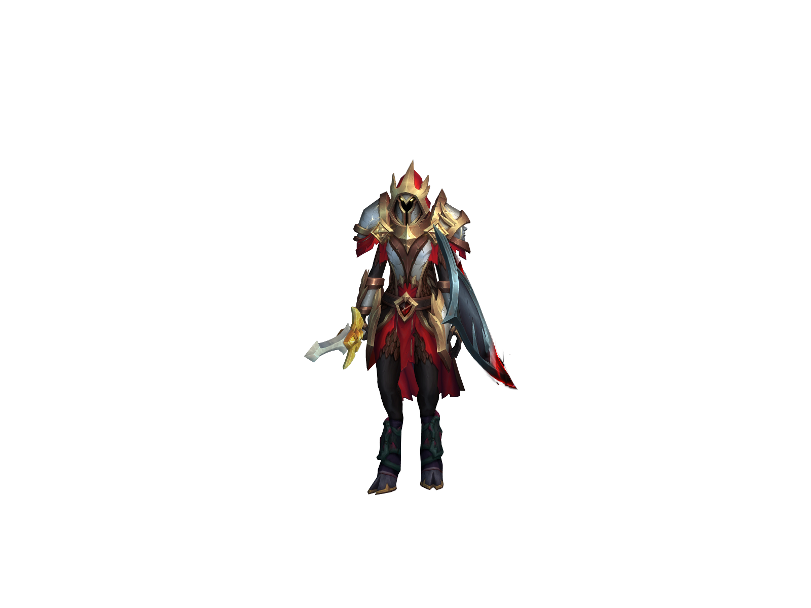 Lunari 3D character render