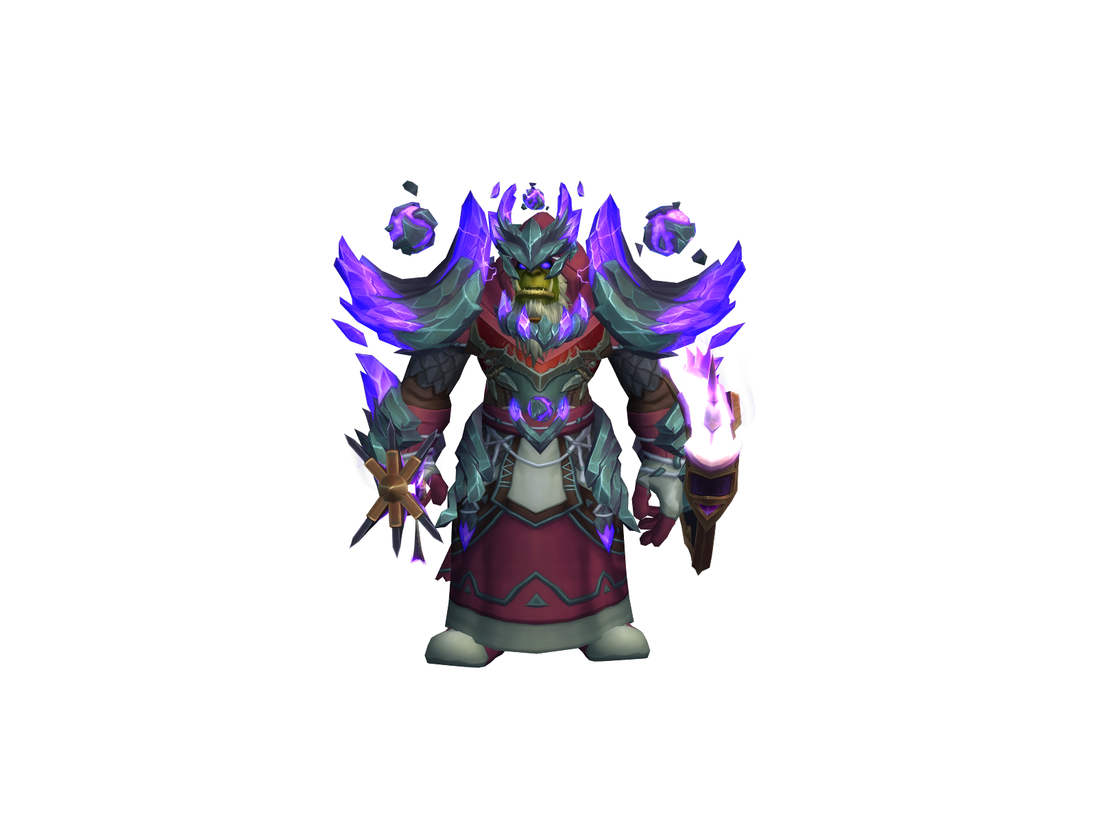 Thunderrock 3D character render
