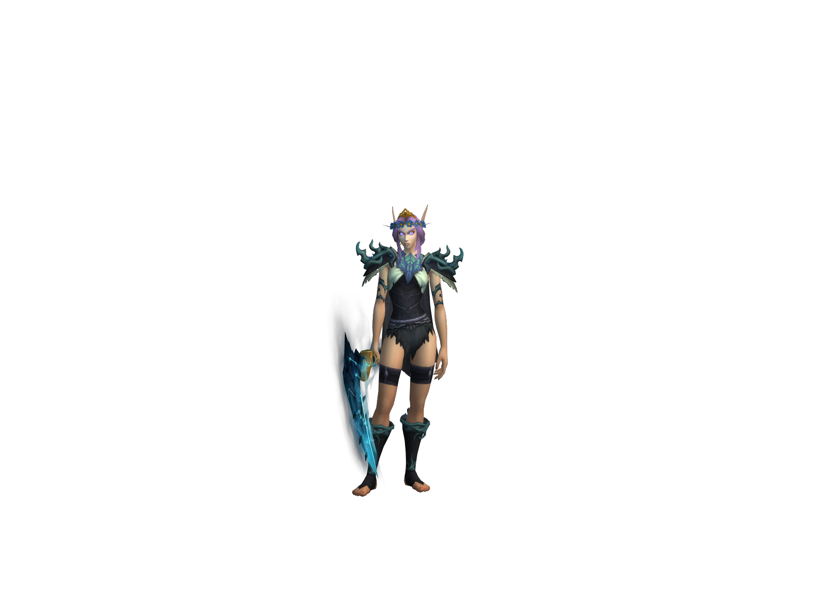 Nineheart 3D character render