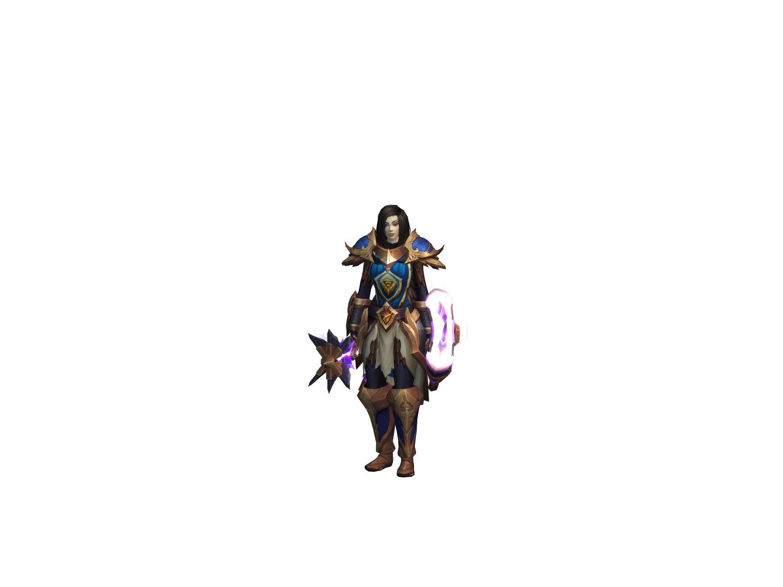 Aether 3D character render
