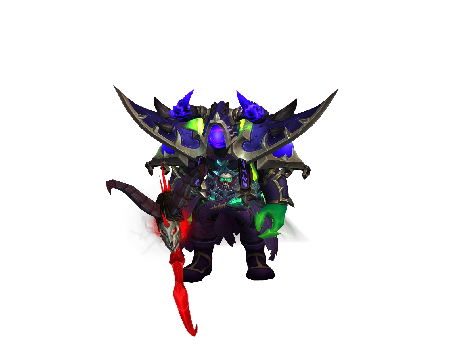 mörkömagus 3D character render