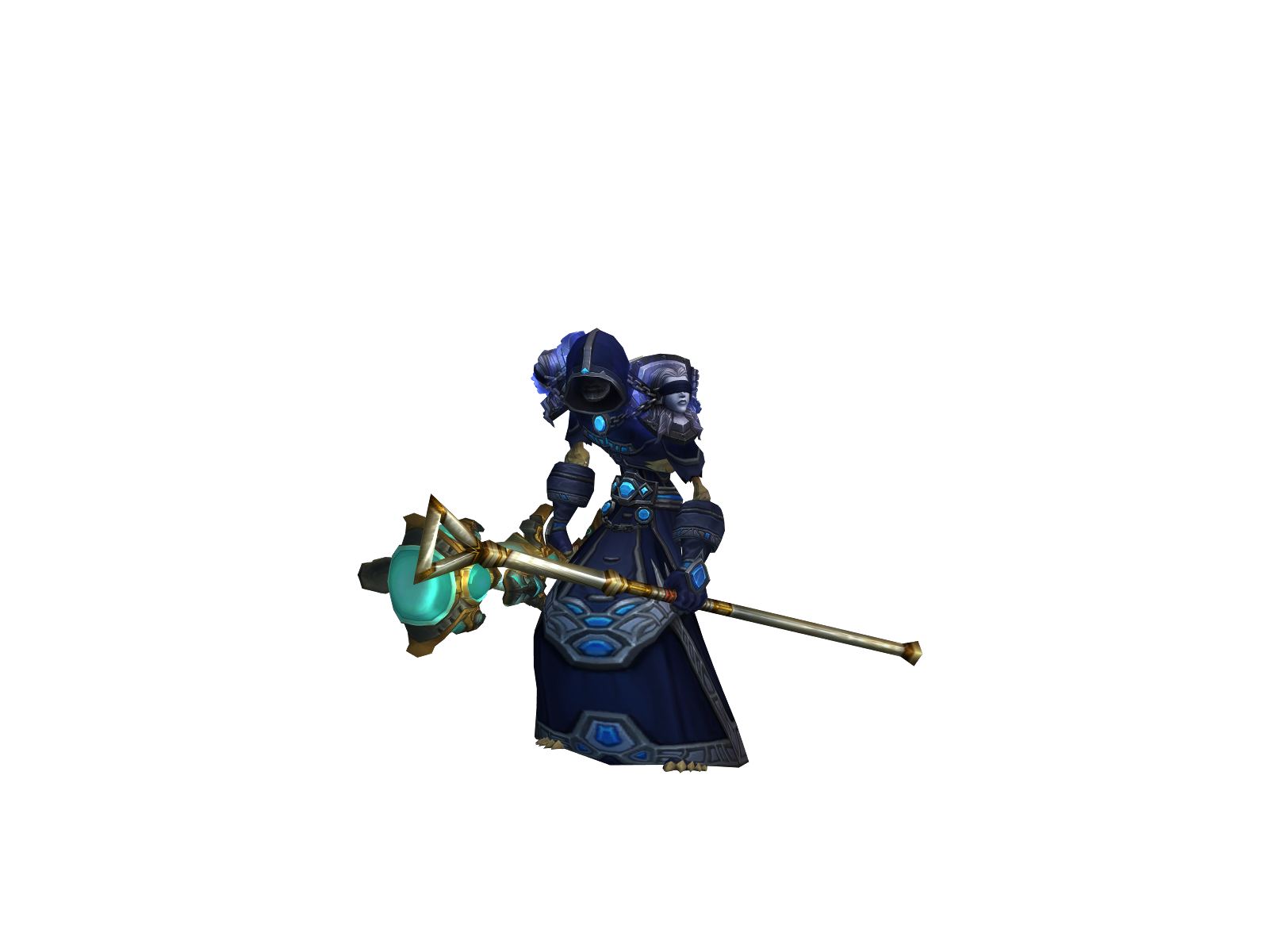 Náp 3D character render