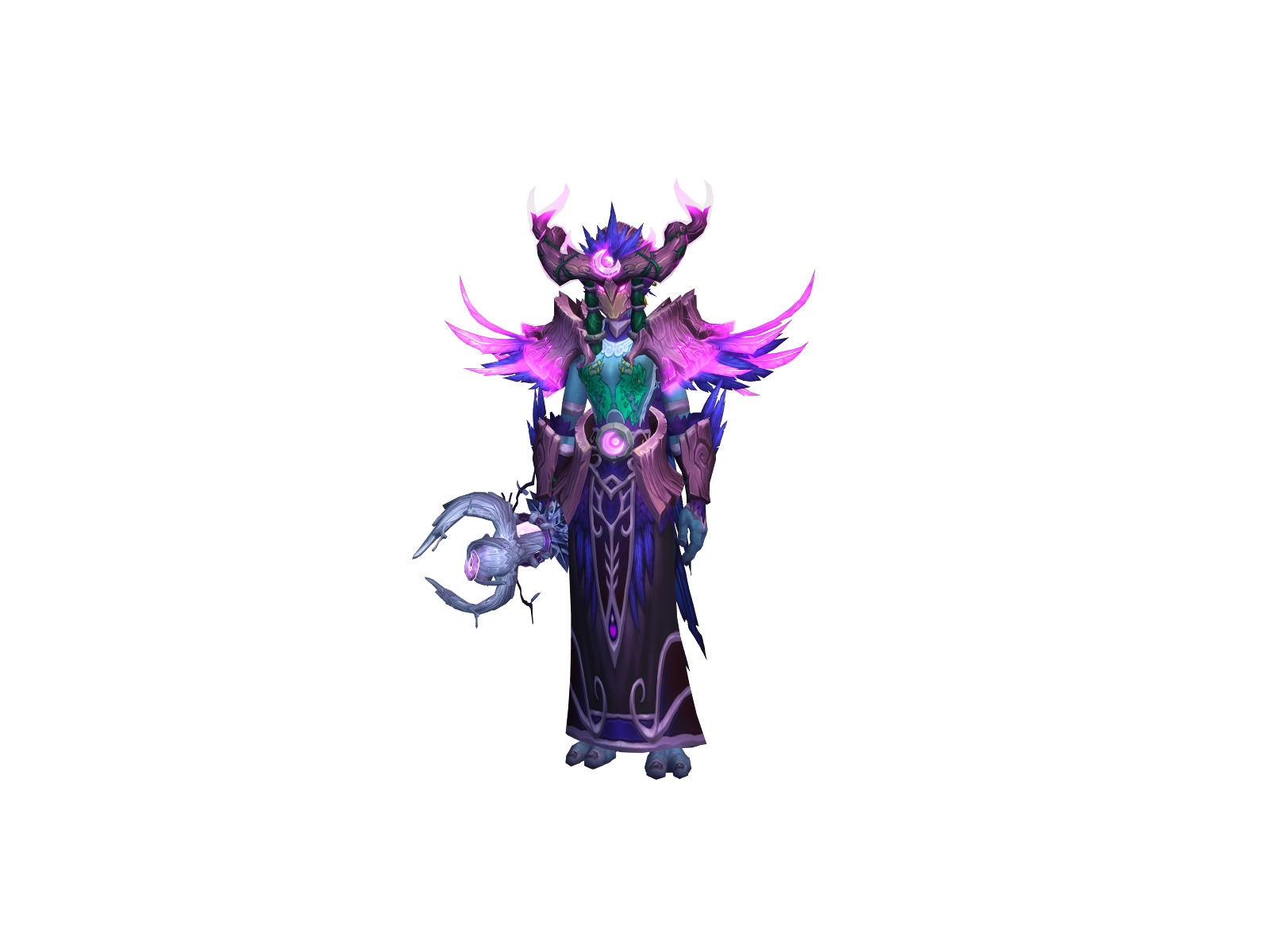 Yelinia 3D character render