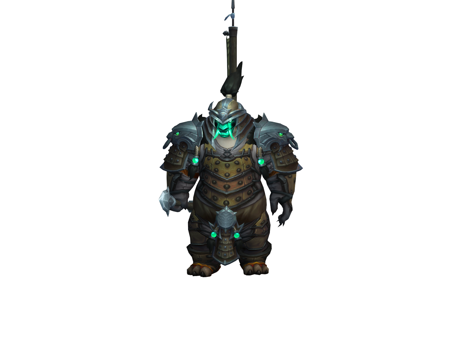 Brewmaster 3D character render