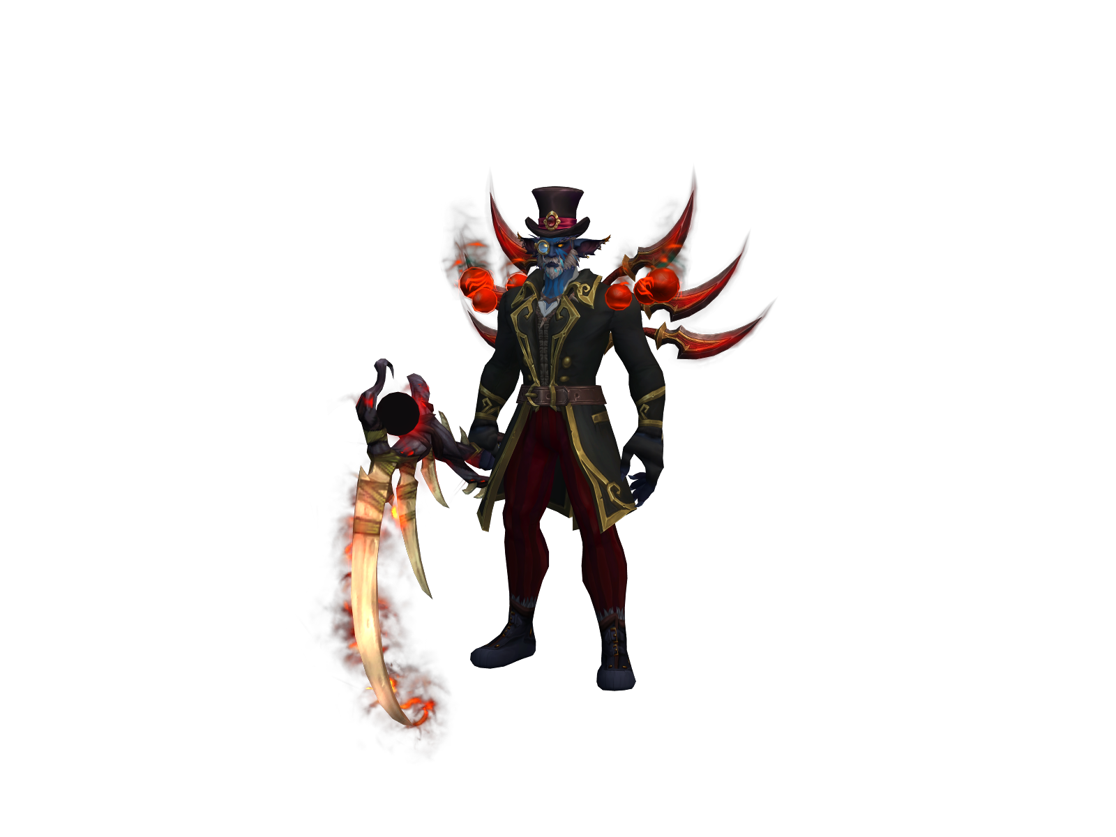 Rúippa 3D character render