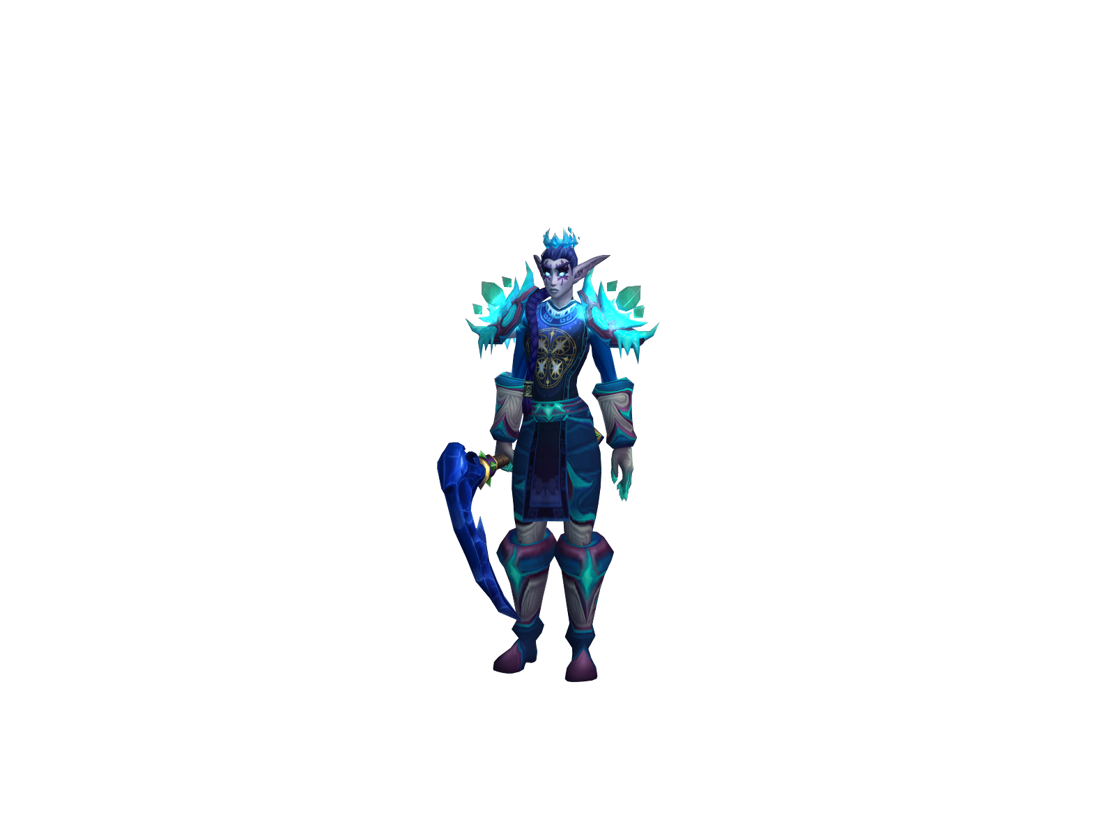 Kueq 3D character render