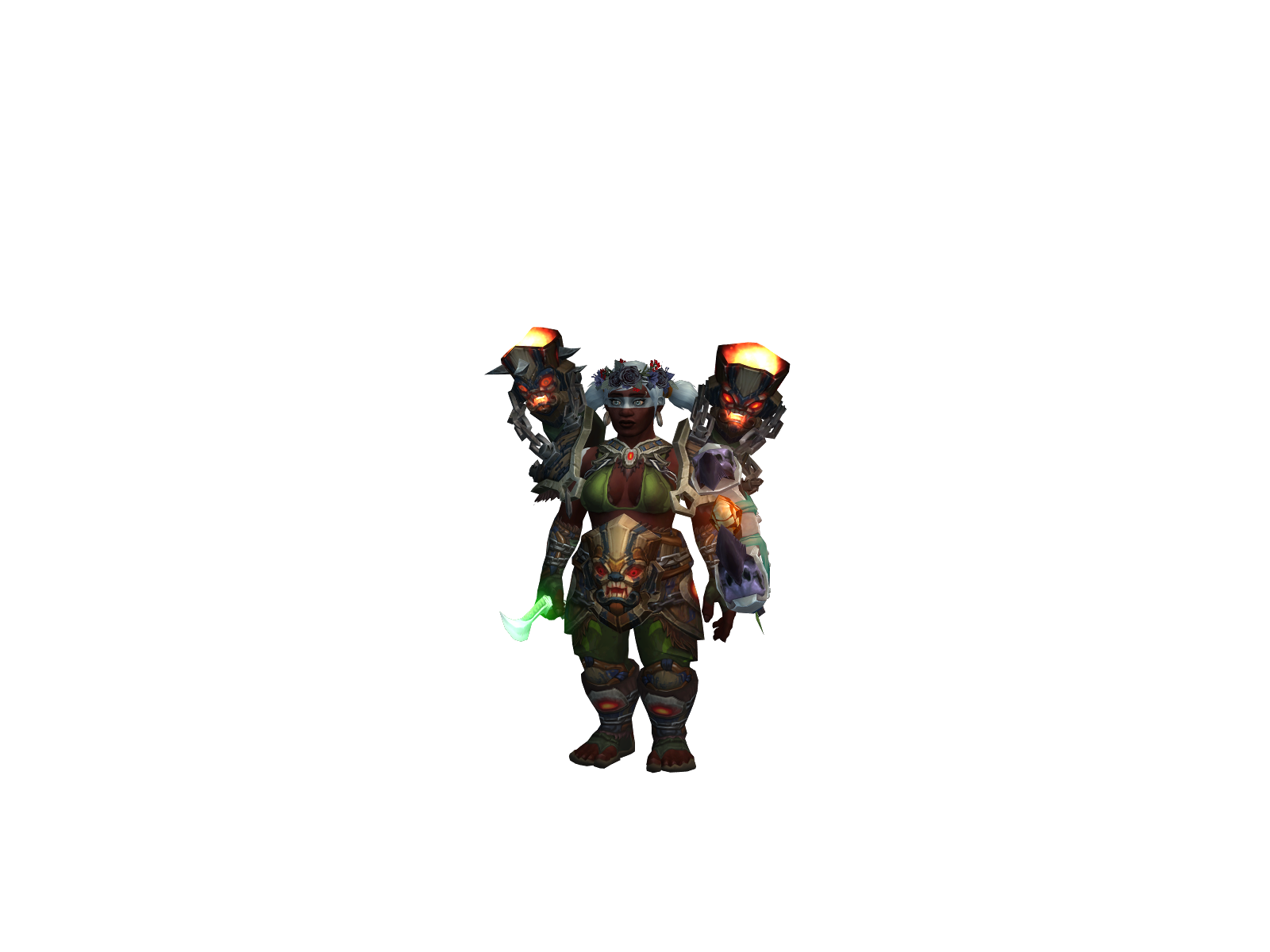 Trivecta 3D character render