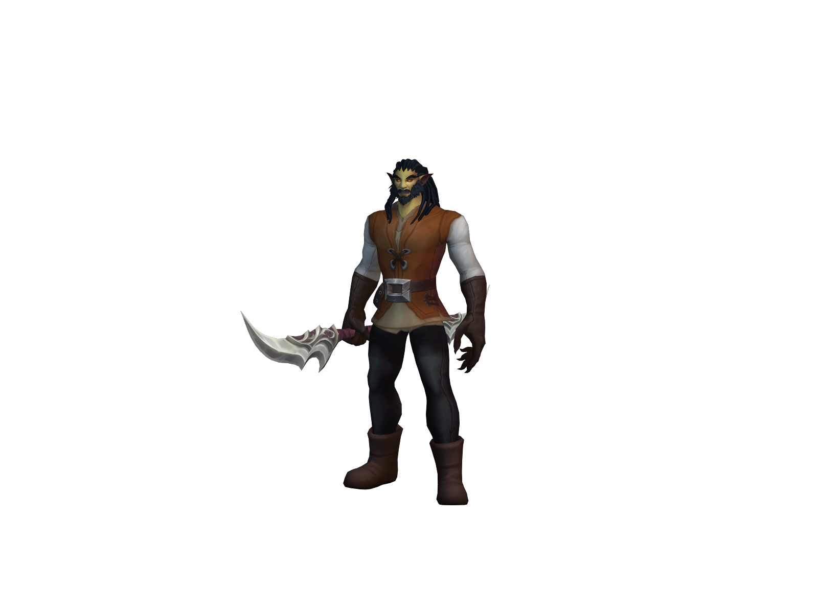 Karuban 3D character render