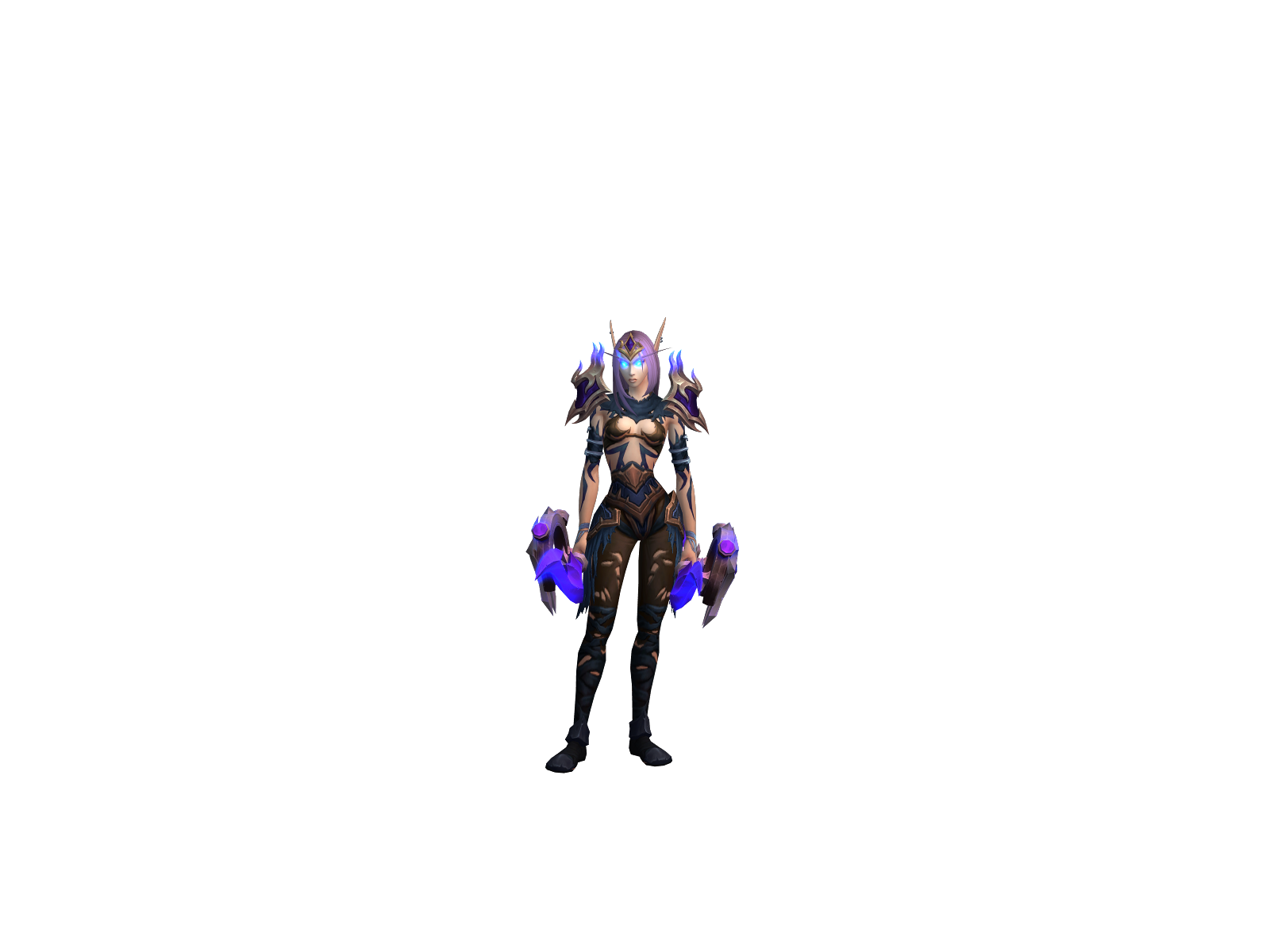 Delirius 3D character render