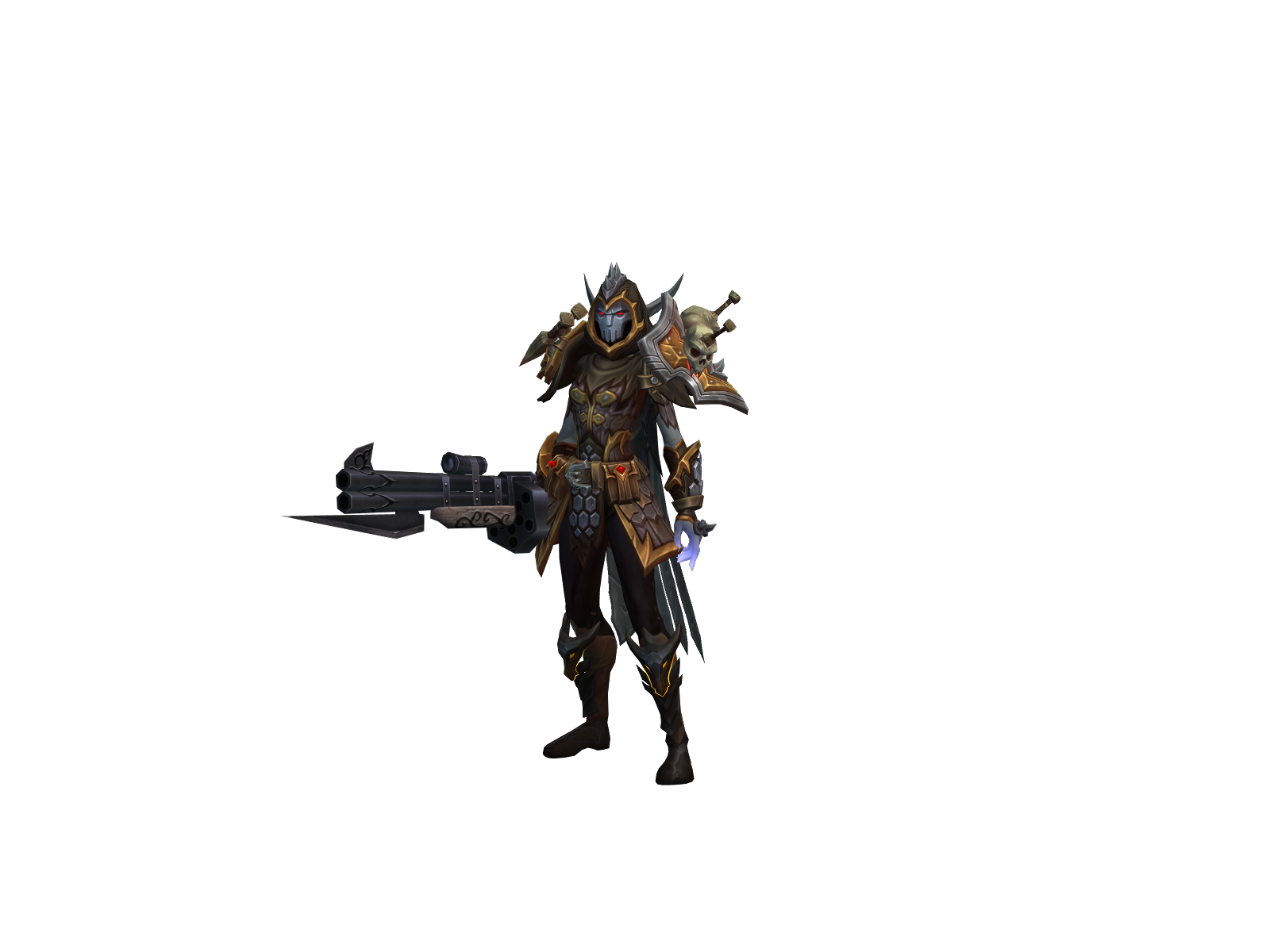 Thedarklady 3D character render