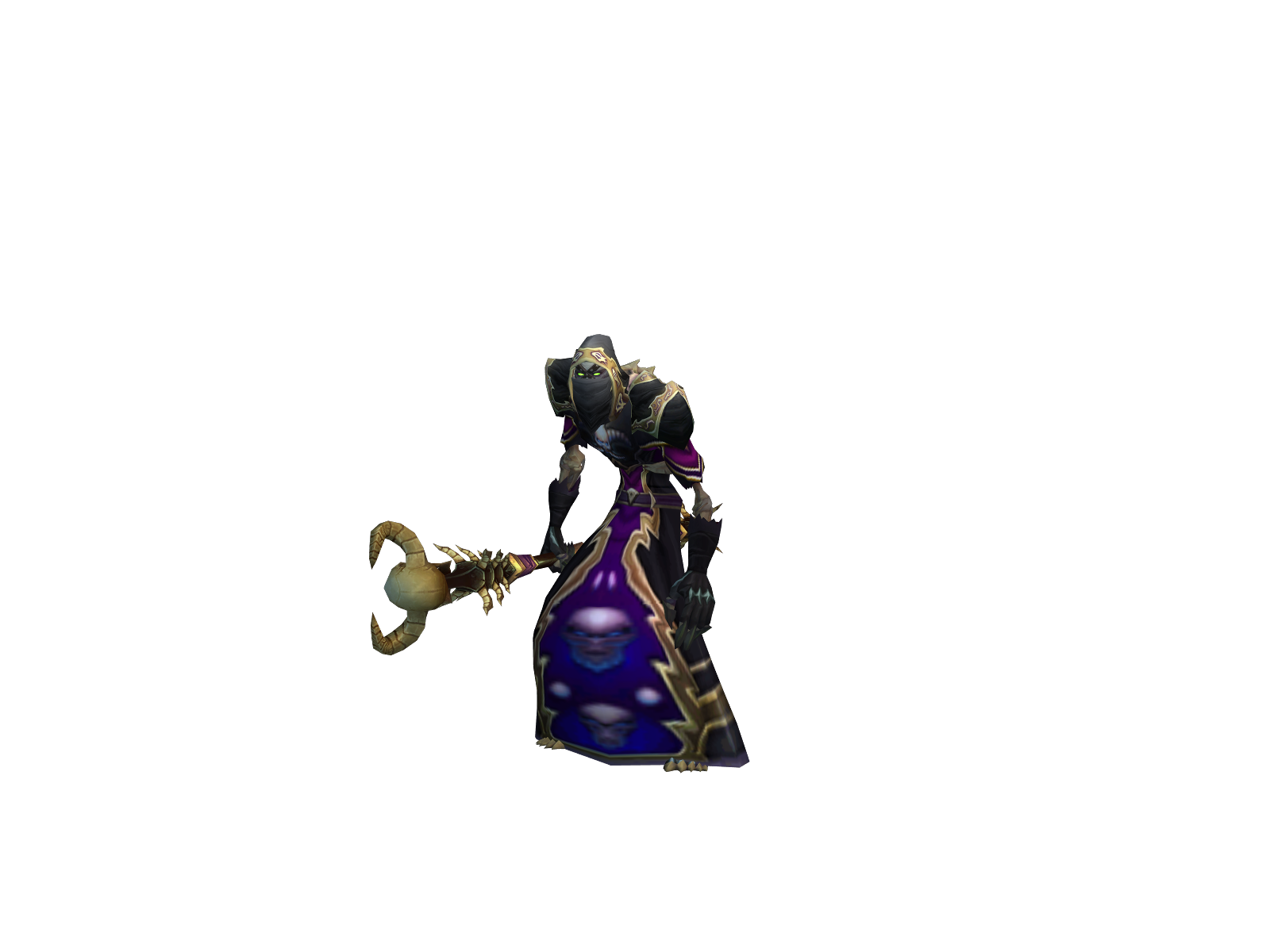 Taker 3D character render