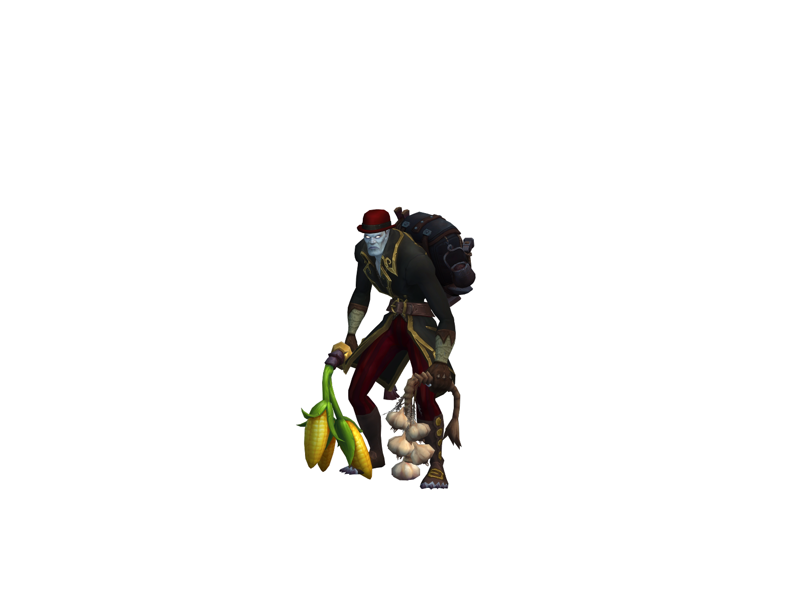 Capone 3D character render