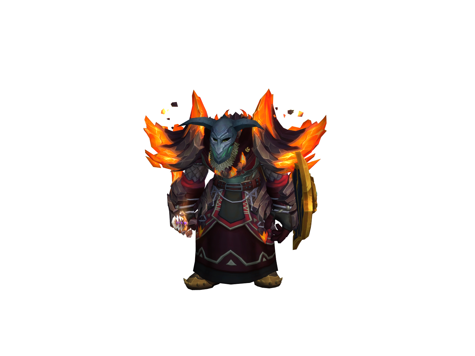 Shockdog 3D character render