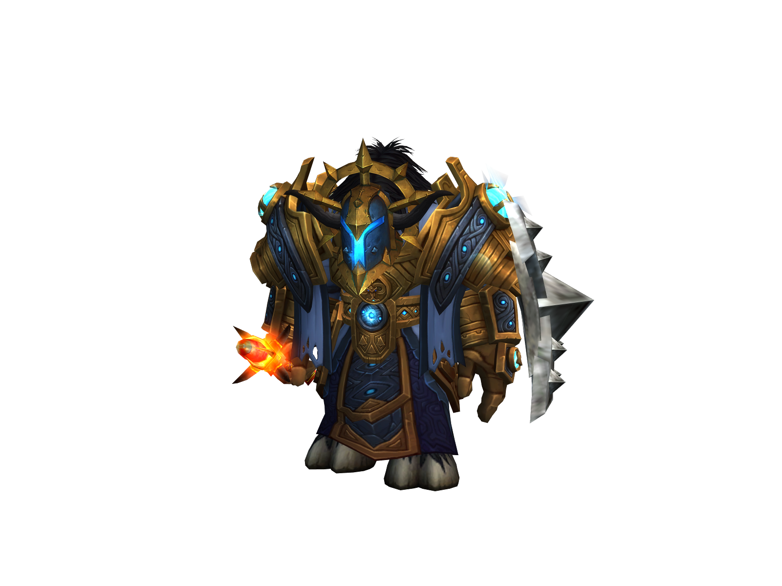 Tykki 3D character render