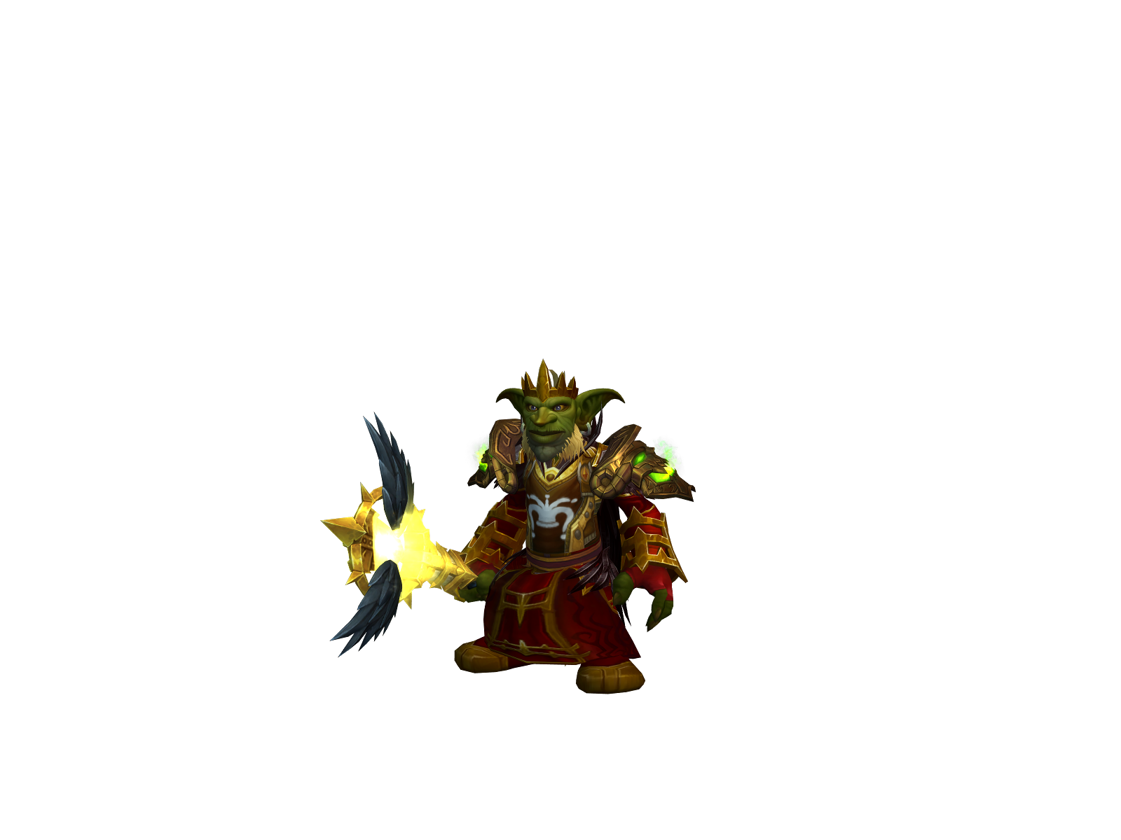Skuggulf 3D character render
