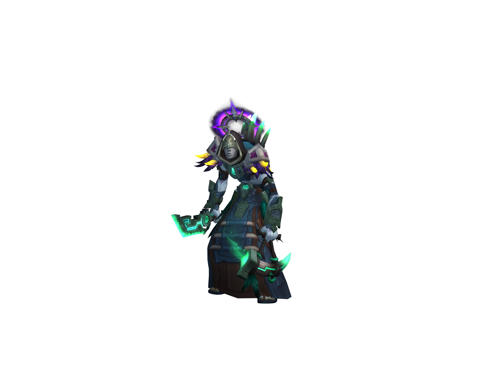 Sljiva 3D character render