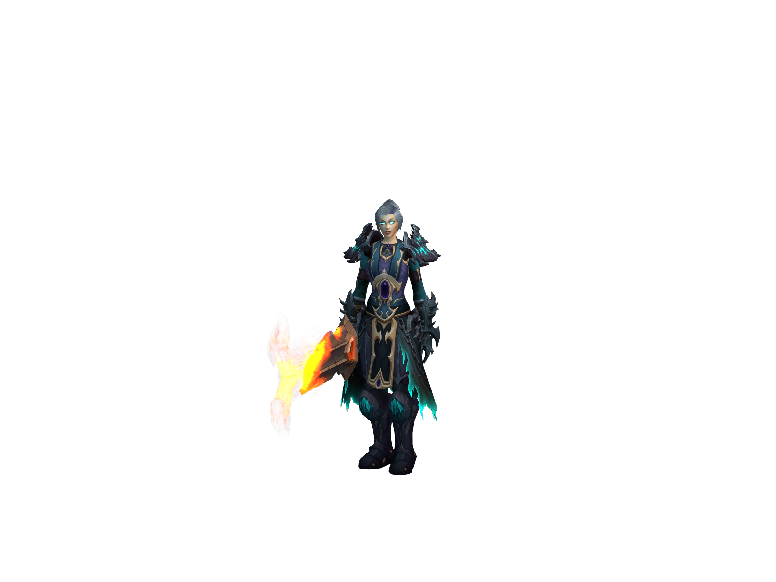 Nerã 3D character render