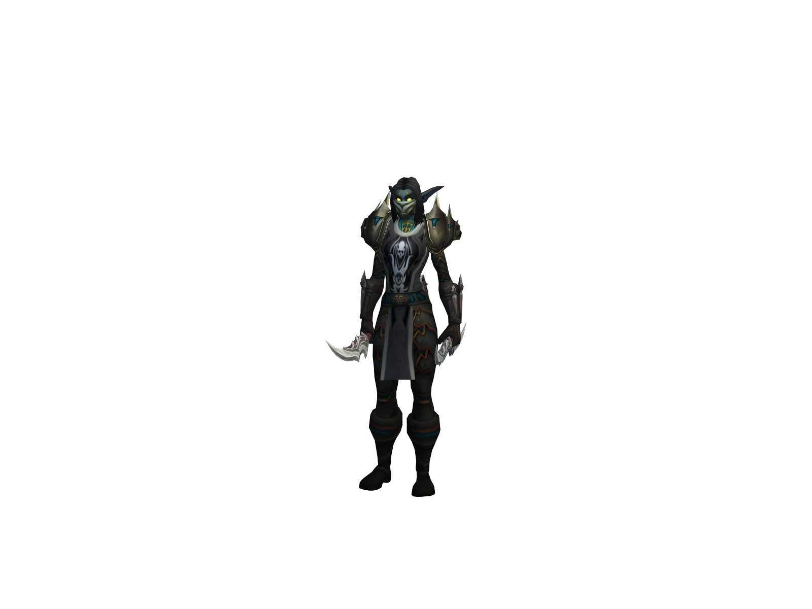 Wrathed 3D character render
