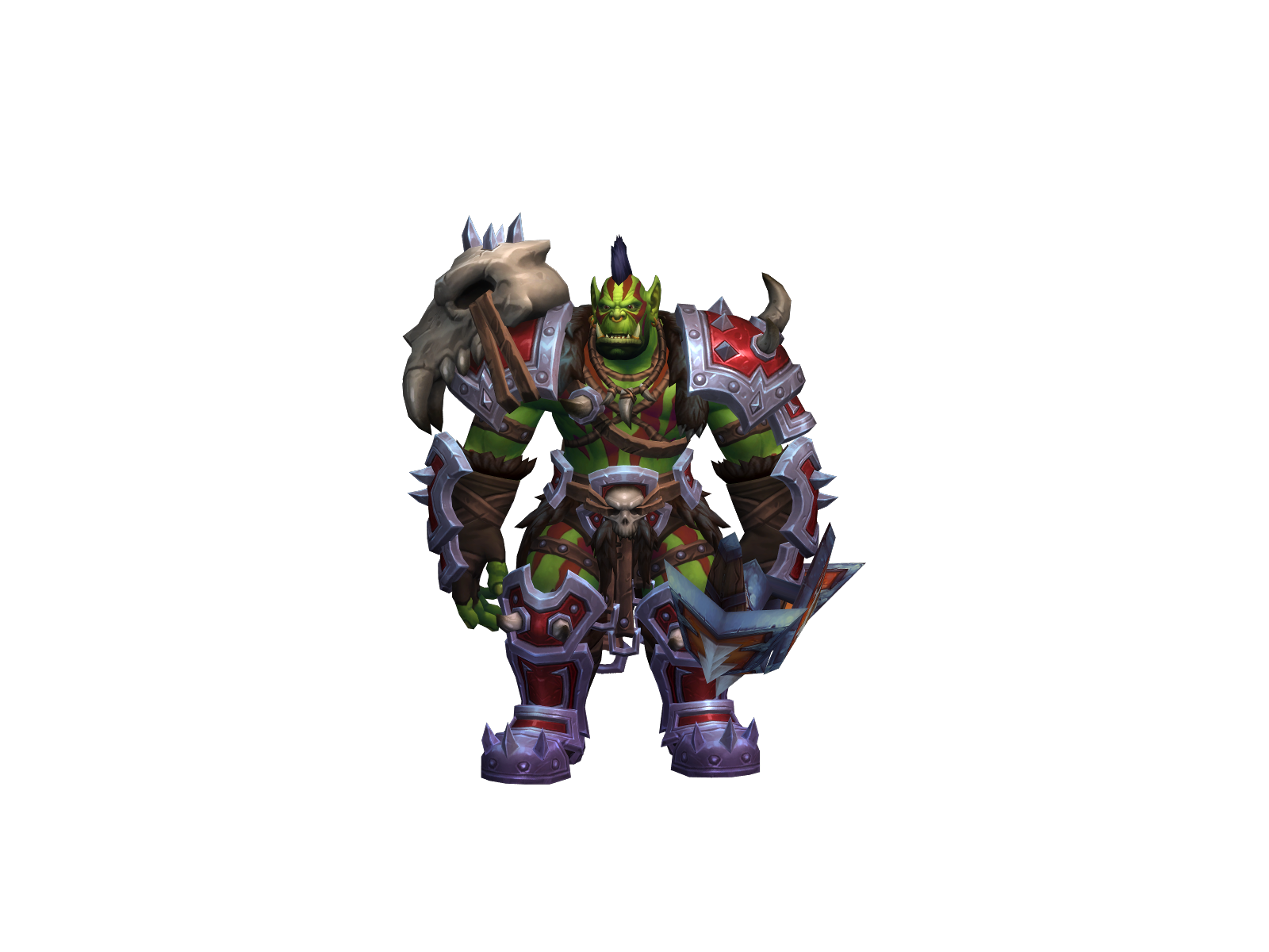 Rarbo 3D character render