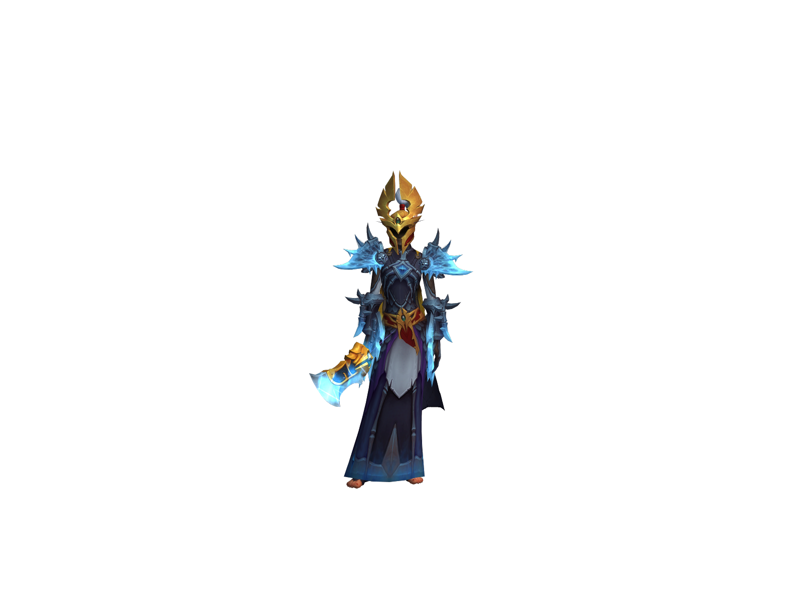 Villevil 3D character render