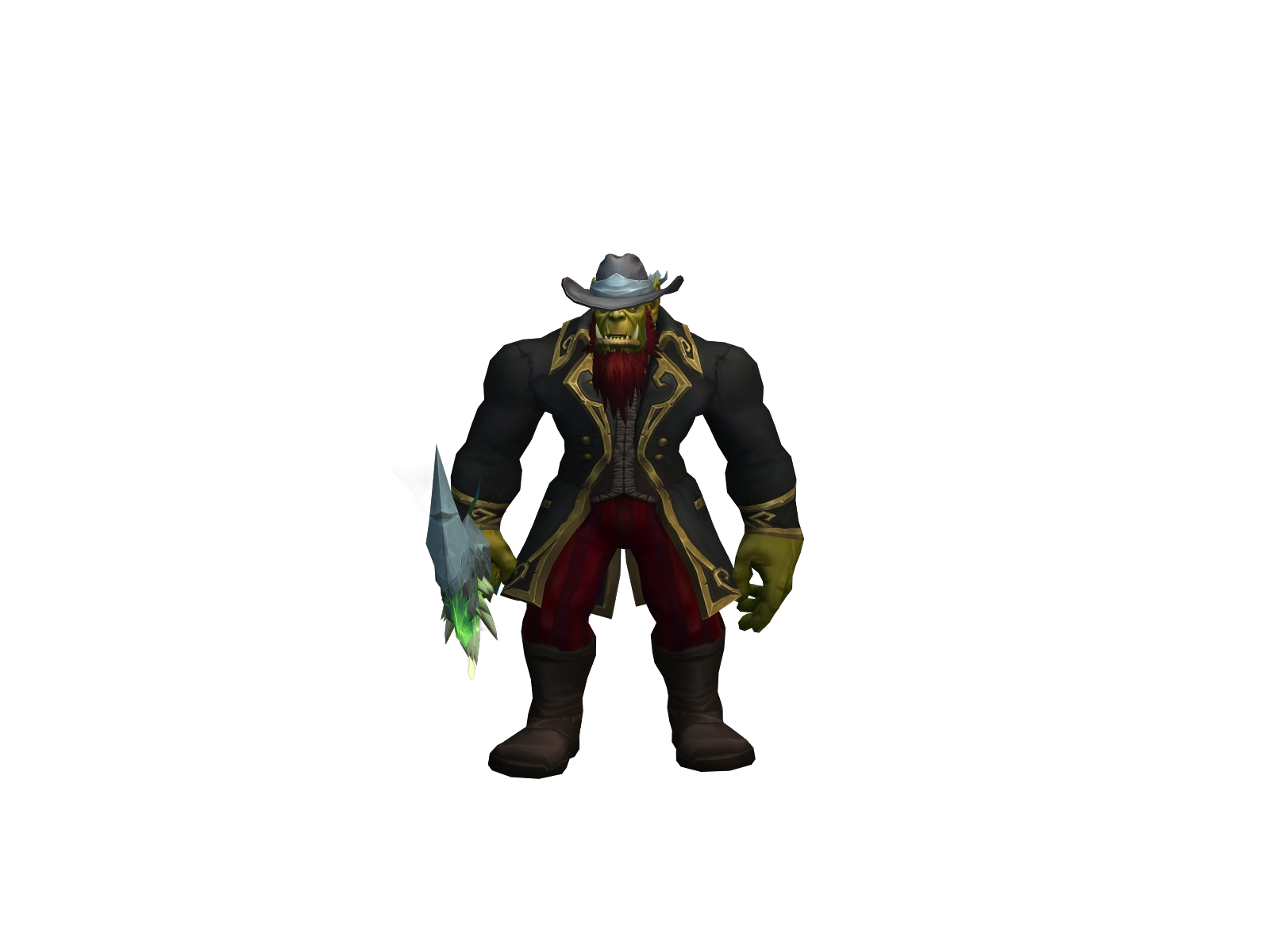 Saucemanx 3D character render