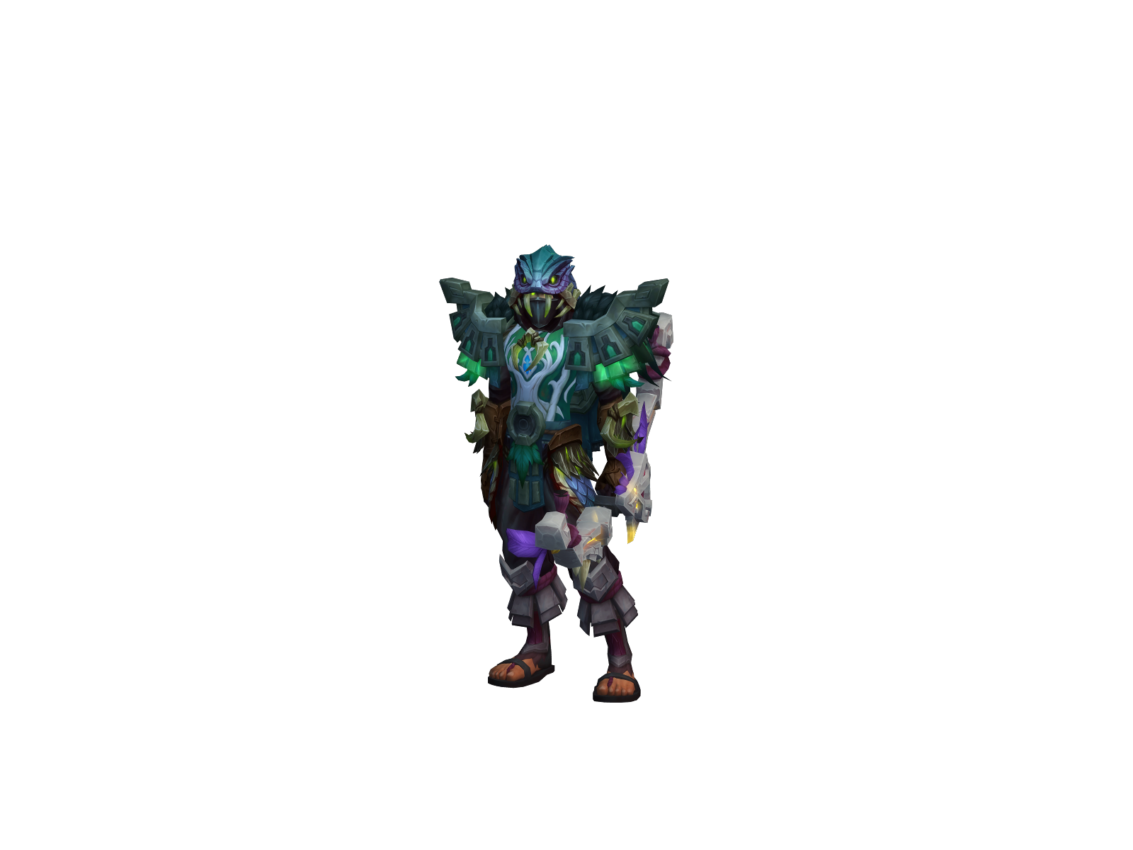Macak 3D character render