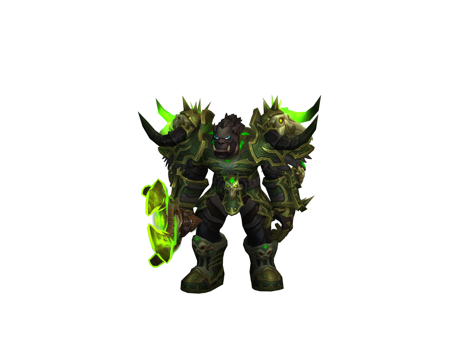 Vanrak 3D character render