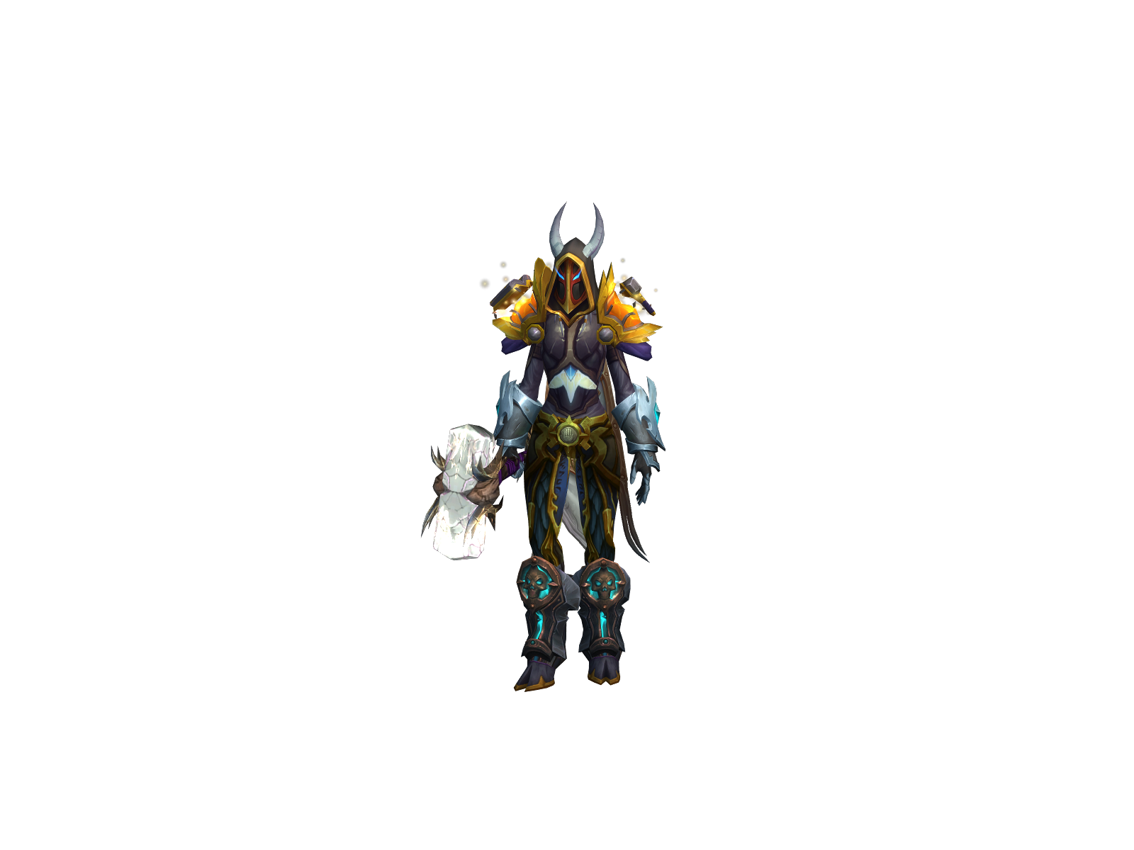 Lusisi 3D character render