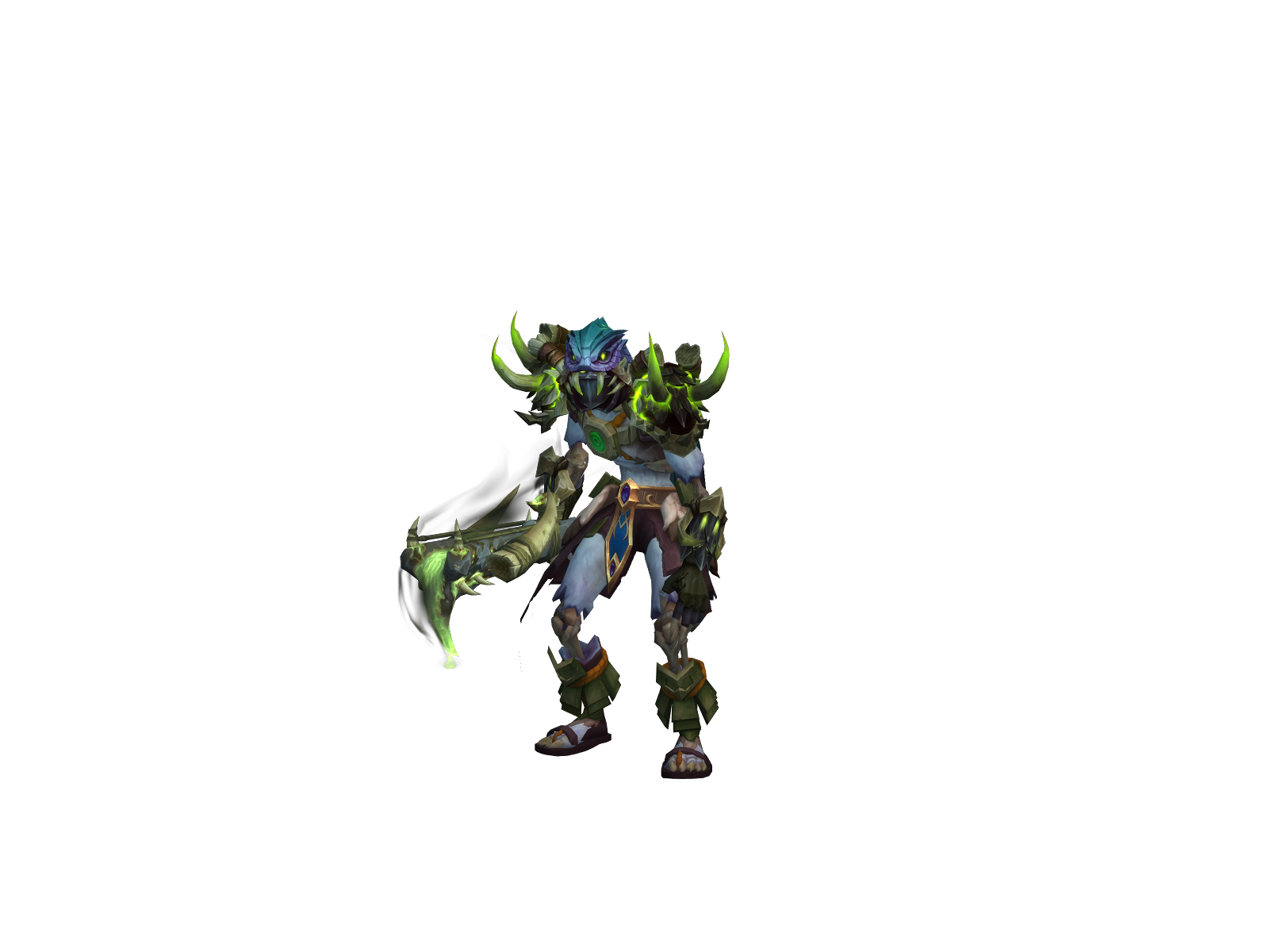 Perseqter 3D character render