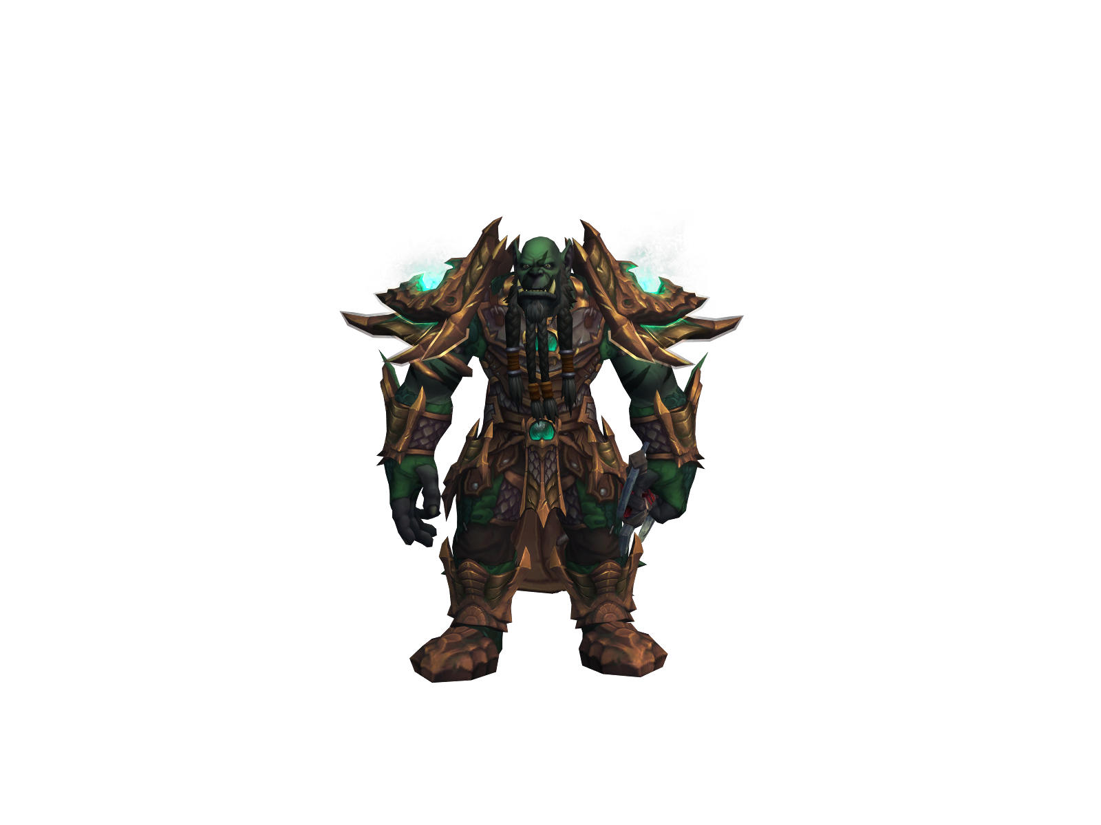 Risorius 3D character render
