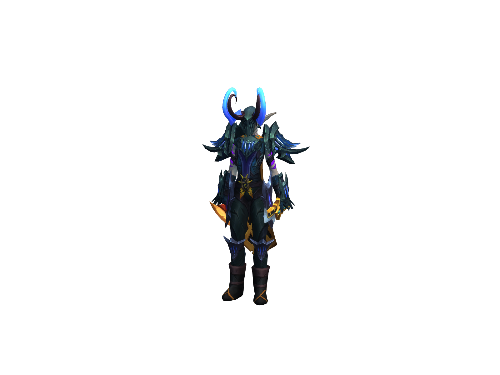Sätkynukke 3D character render