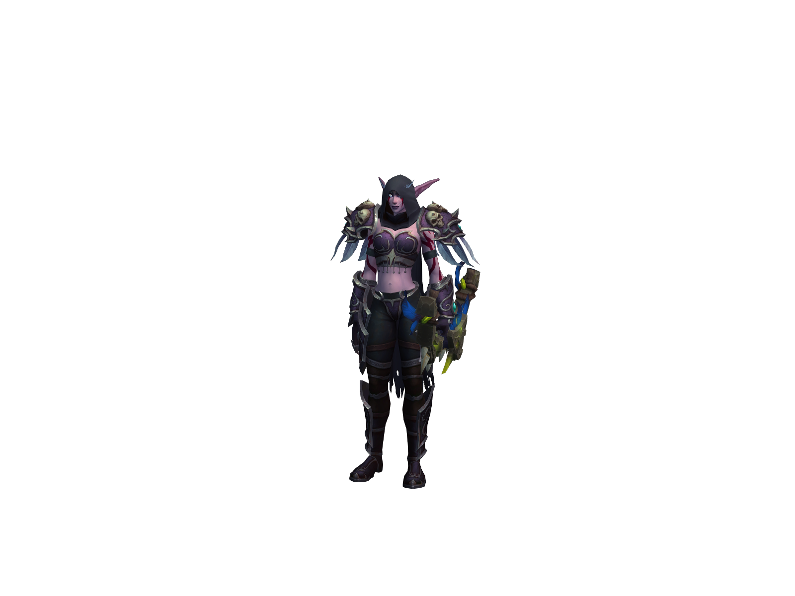 Zzlu 3D character render