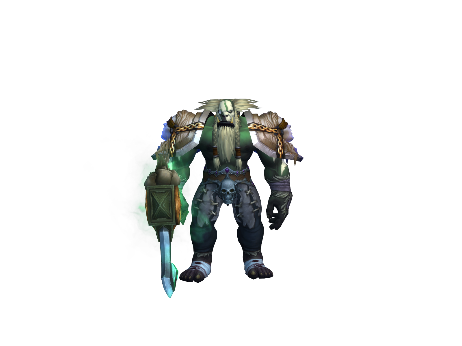 Skiggabö 3D character render