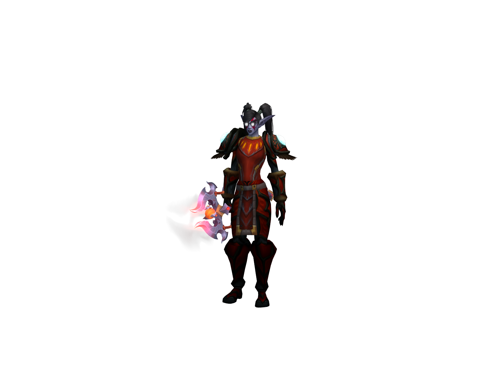 Meldmaster 3D character render