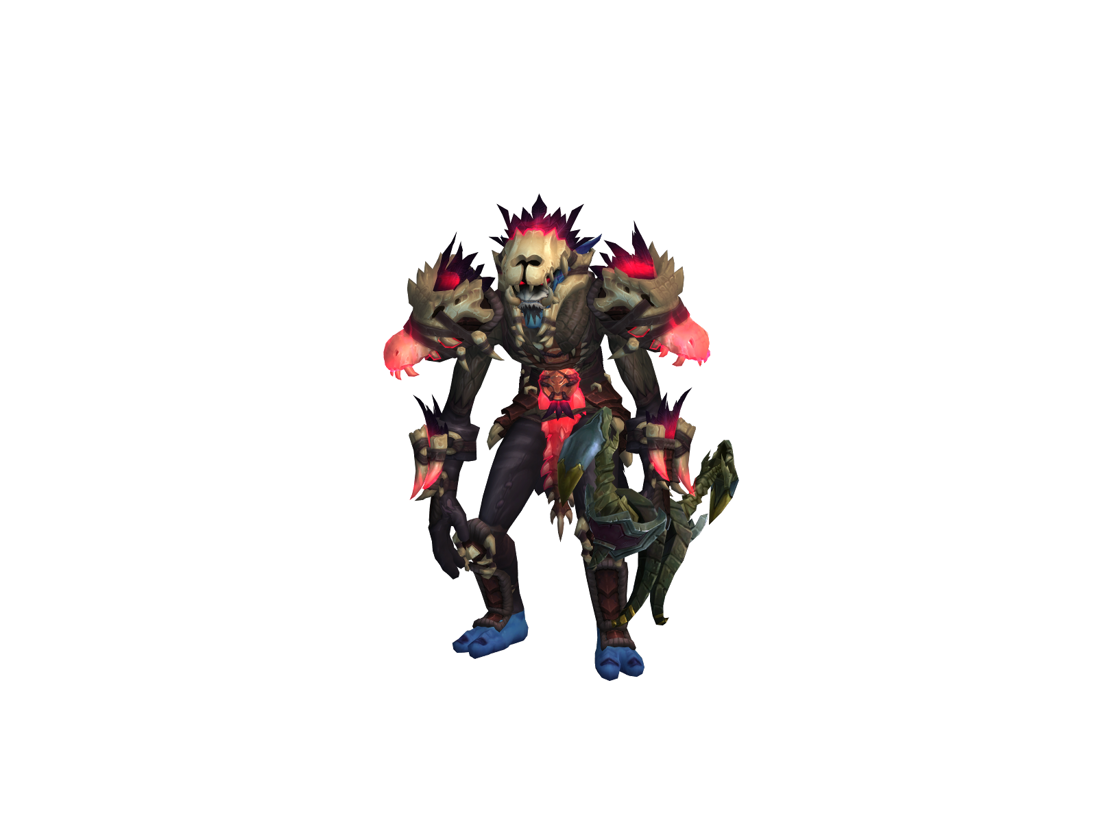 Whappis 3D character render