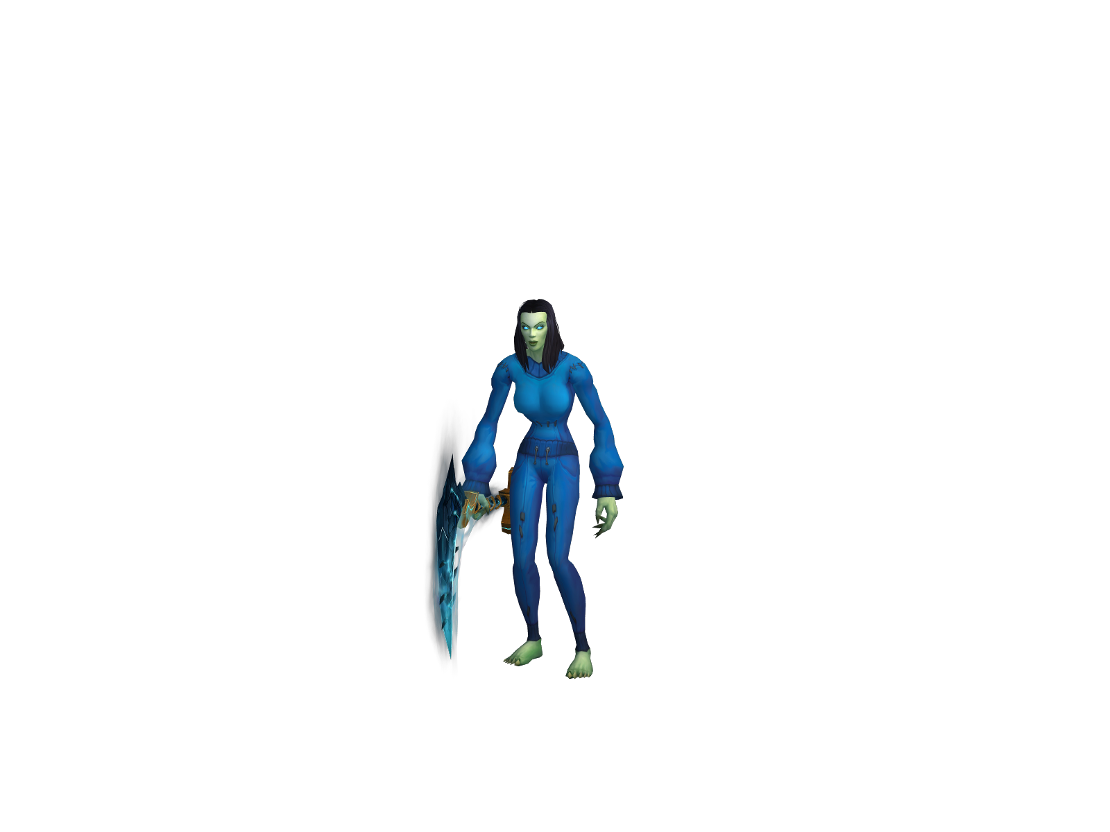 Maaga 3D character render